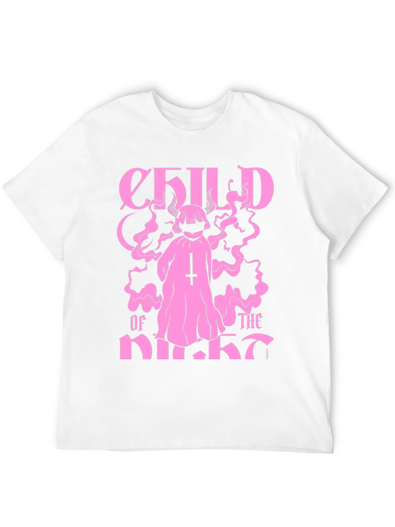 Child of the Night Black Graphic Tee
