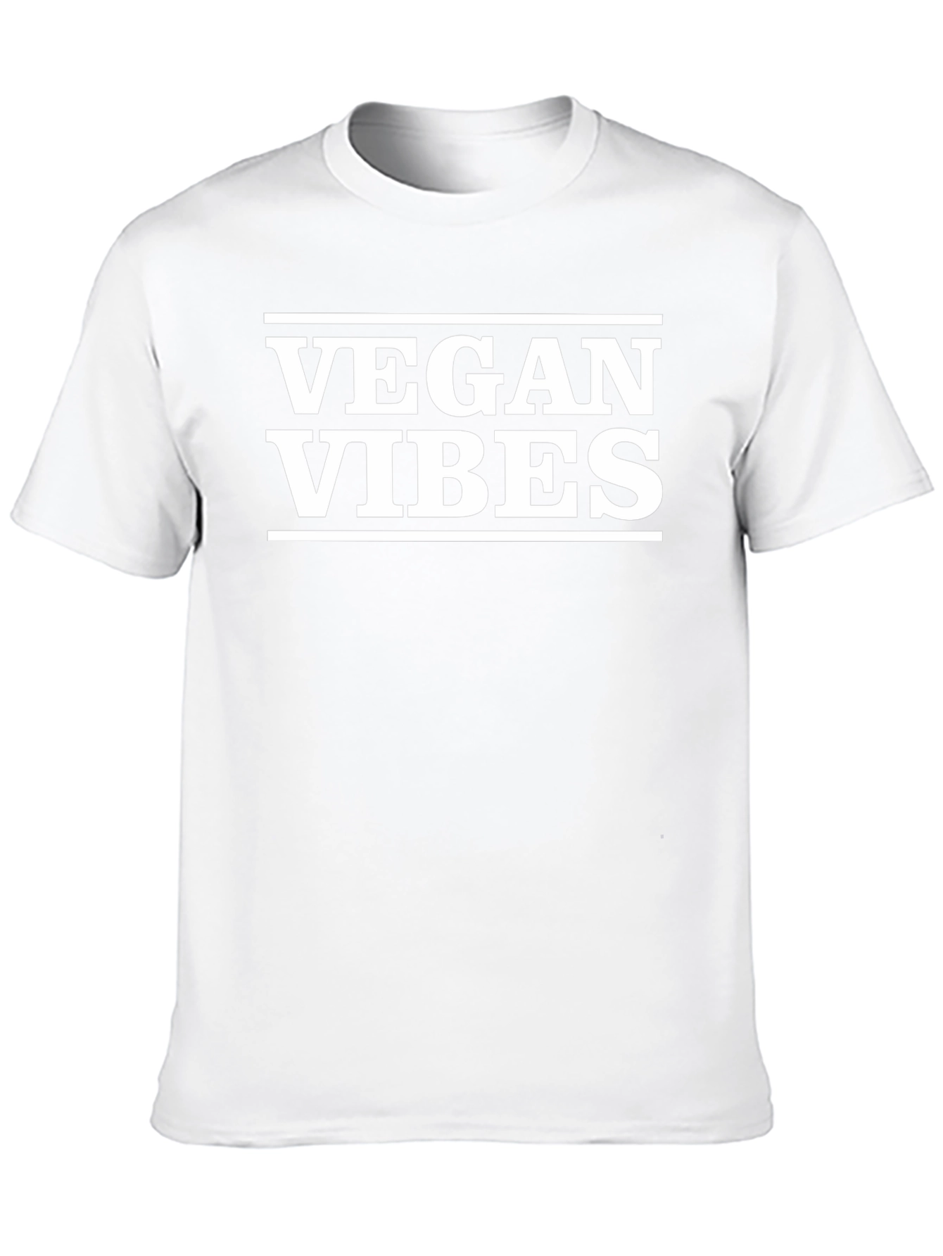 Vegan Vibes Graphic Tee - Black T-Shirt