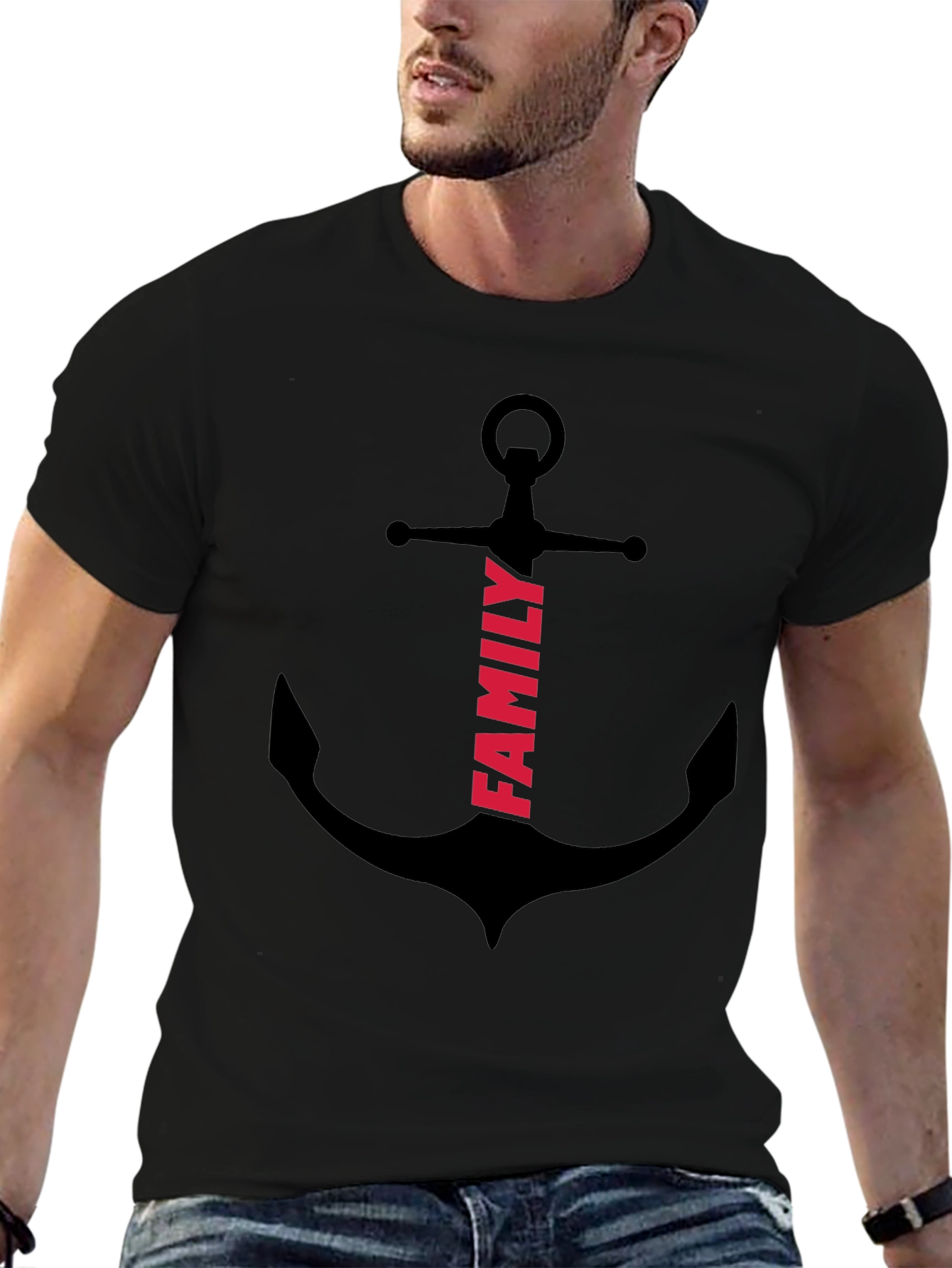 Family Anchor T-Shirt - Stylish Comfort