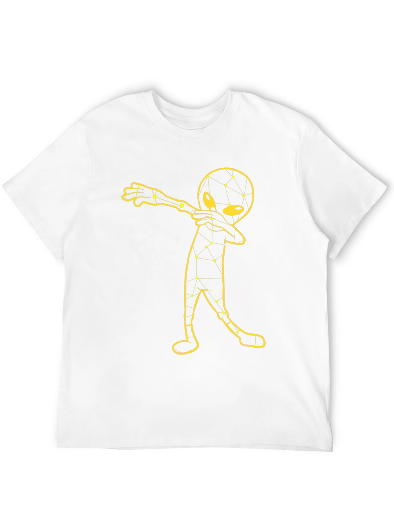 Dabbing Alien T-Shirt - Unique Graphic Tee