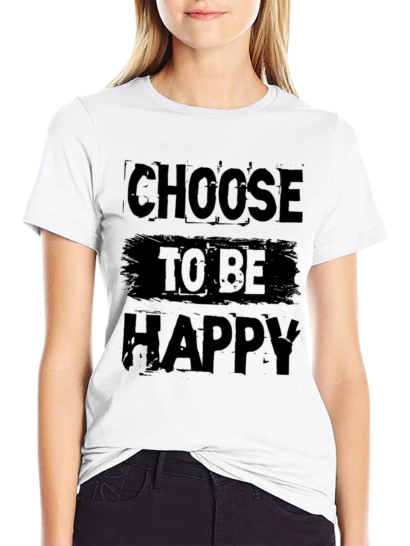 Choose to be Happy Graphic T-Shirt