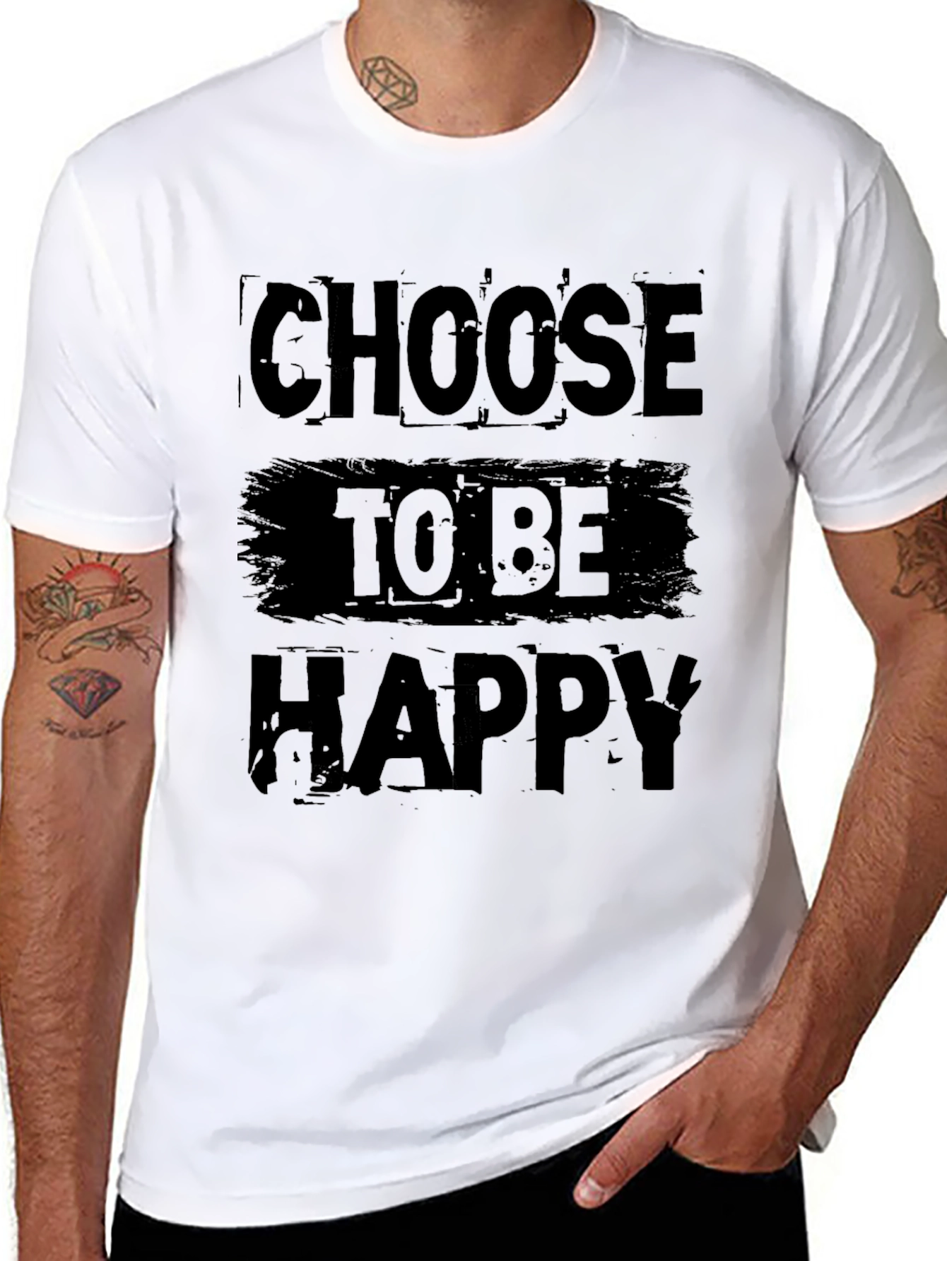 Choose to be Happy Graphic T-Shirt