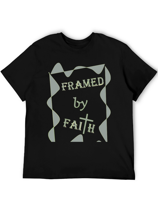 Framed By Faith T-Shirt Religious Tee Christian Apparel