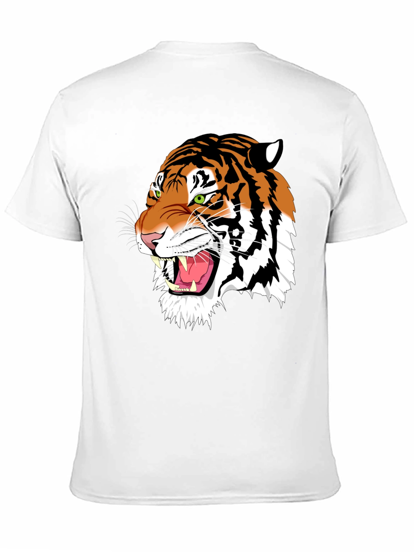 Tiger Graphic Black T-Shirt
