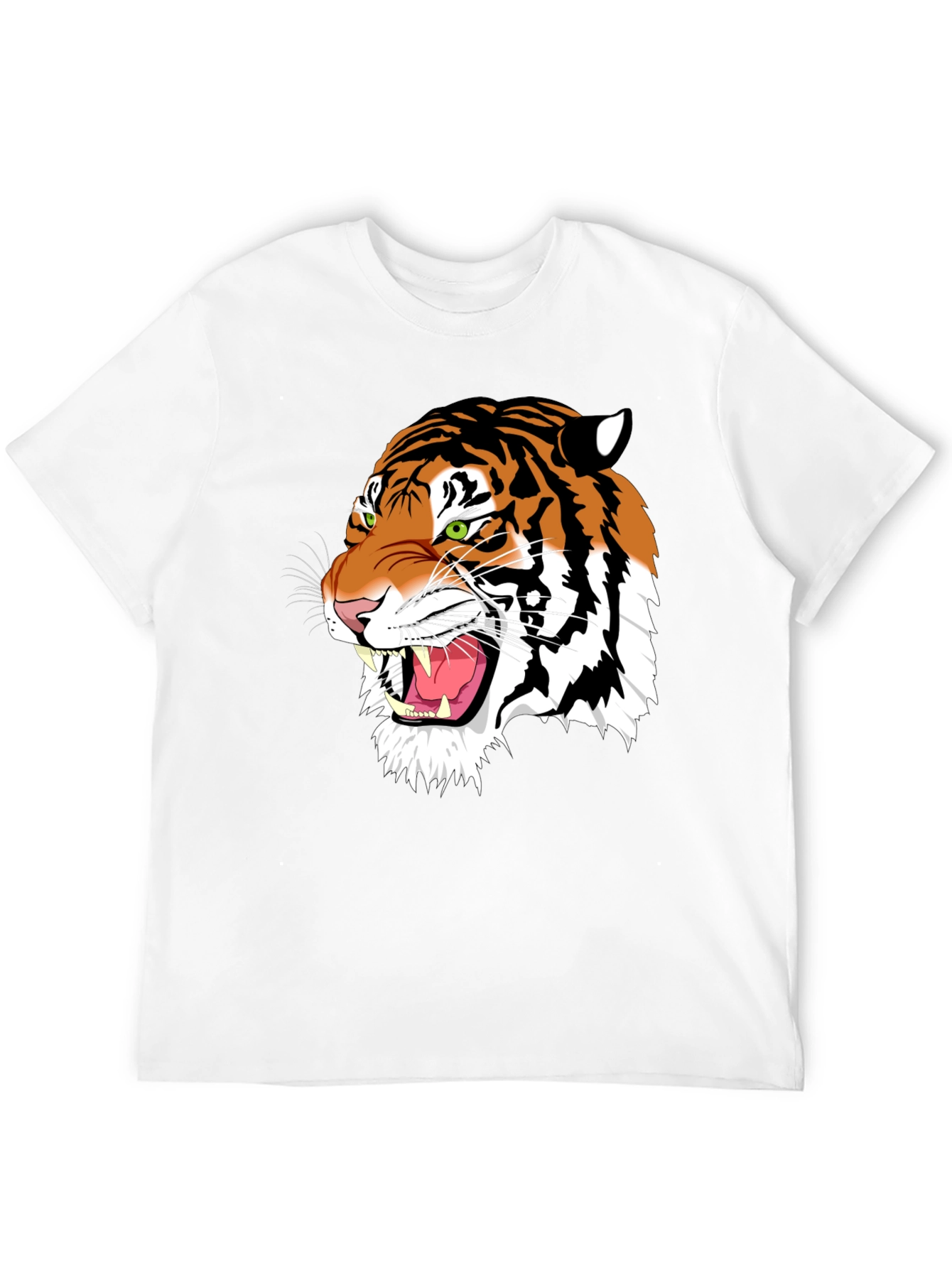 Tiger Graphic Black T-Shirt