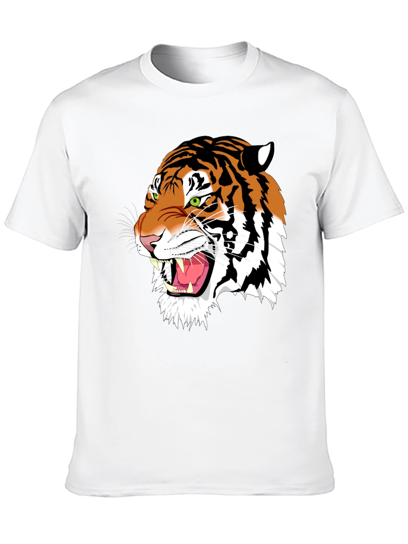 Tiger Graphic Black T-Shirt