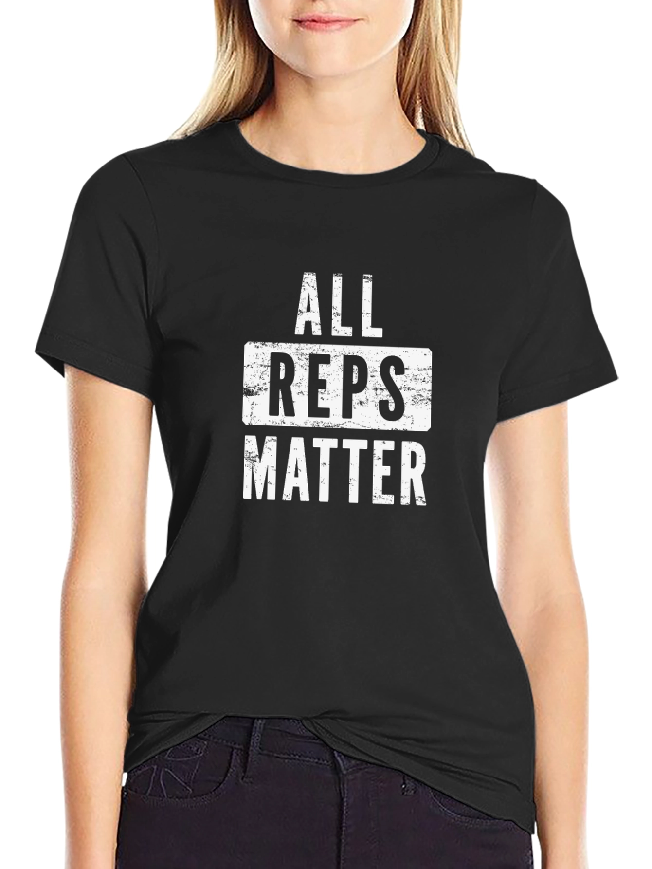 All Reps Matter Graphic T-Shirt - Workout Motivation