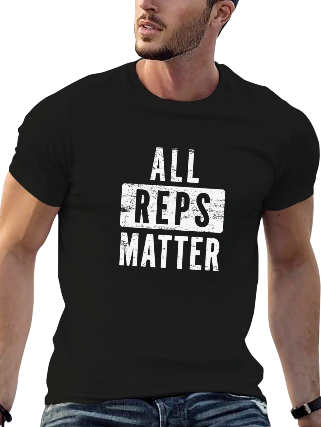 All Reps Matter Graphic T-Shirt - Workout Motivation