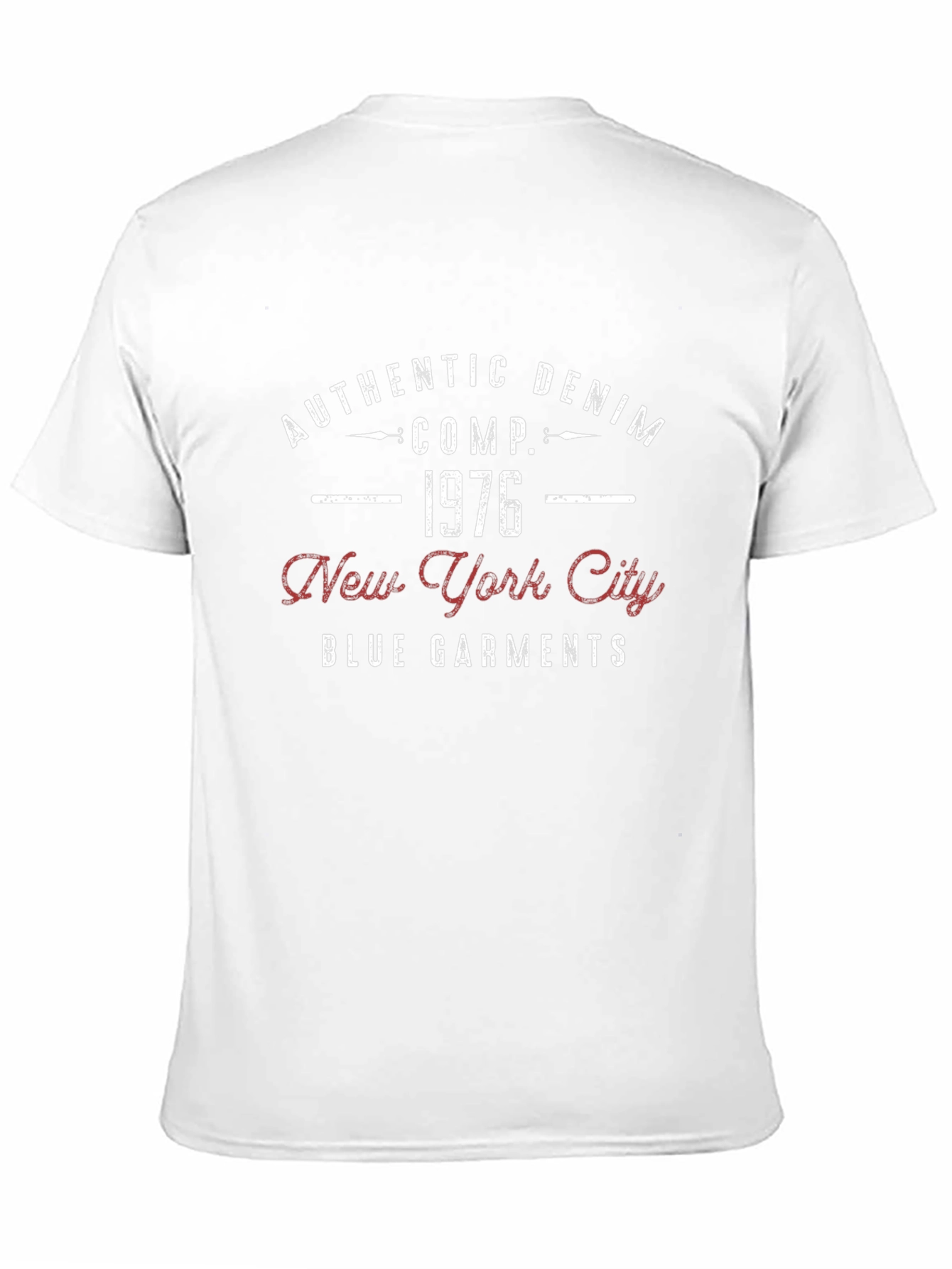 Authentic Denim 1976 New York City Graphic T-Shirt