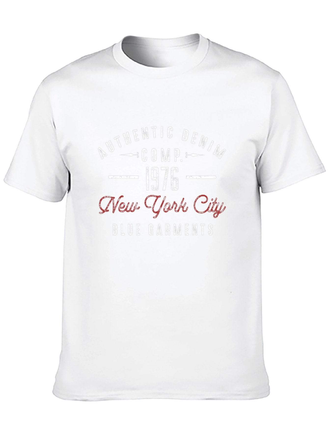 Authentic Denim 1976 New York City Graphic T-Shirt