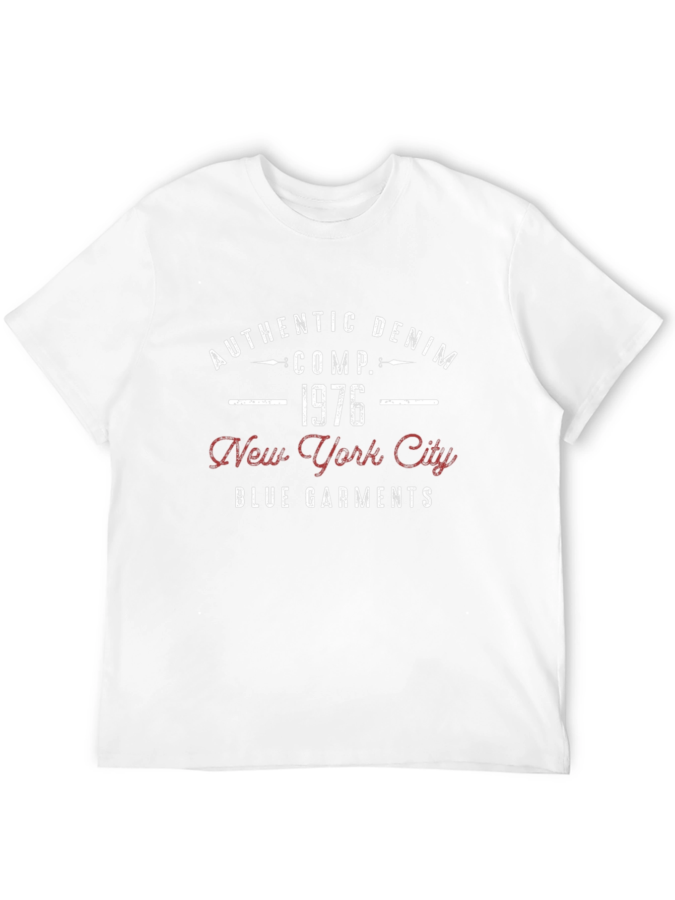 Authentic Denim 1976 New York City Graphic T-Shirt
