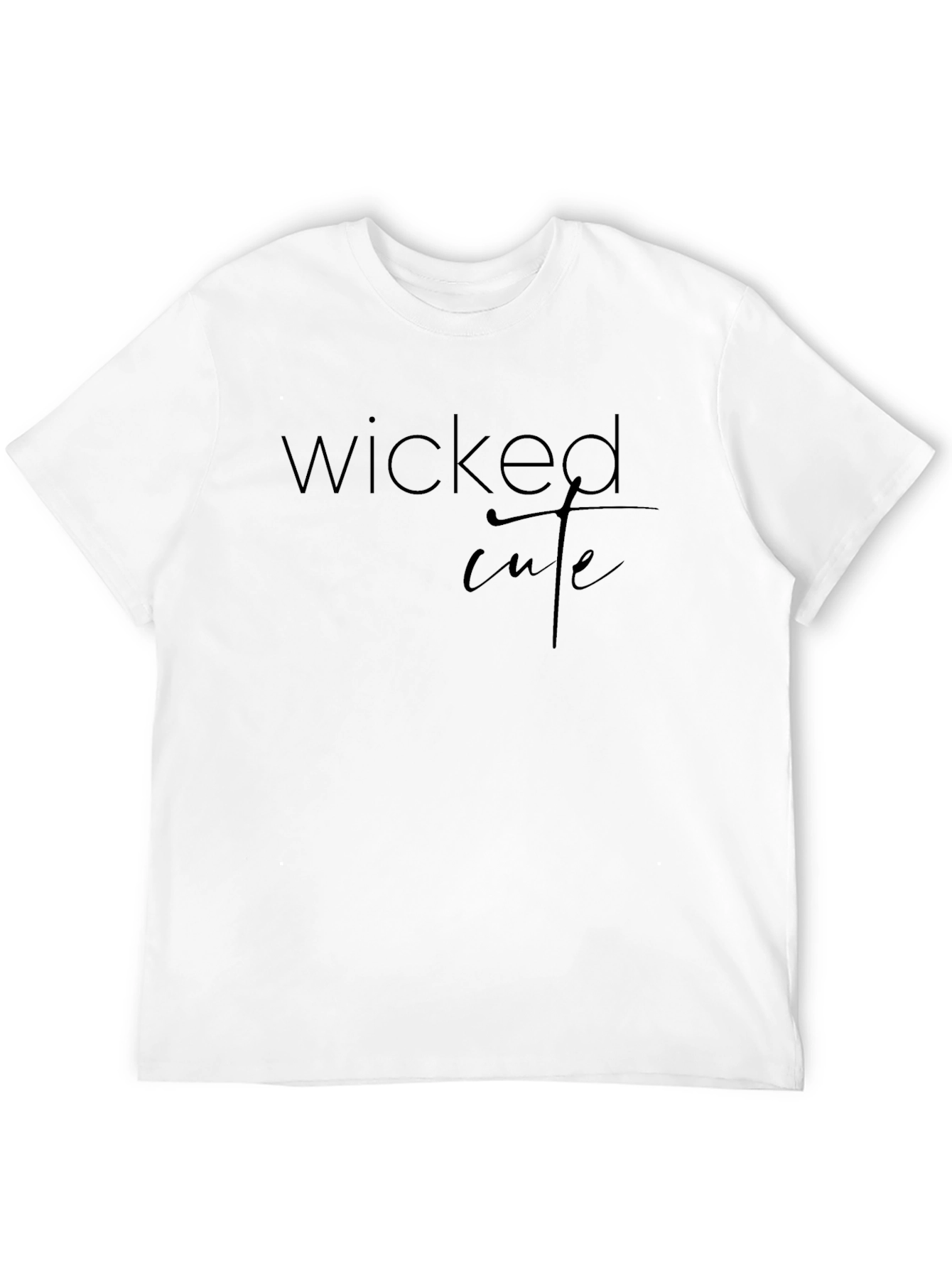 Wicked Cute Black Graphic Tee