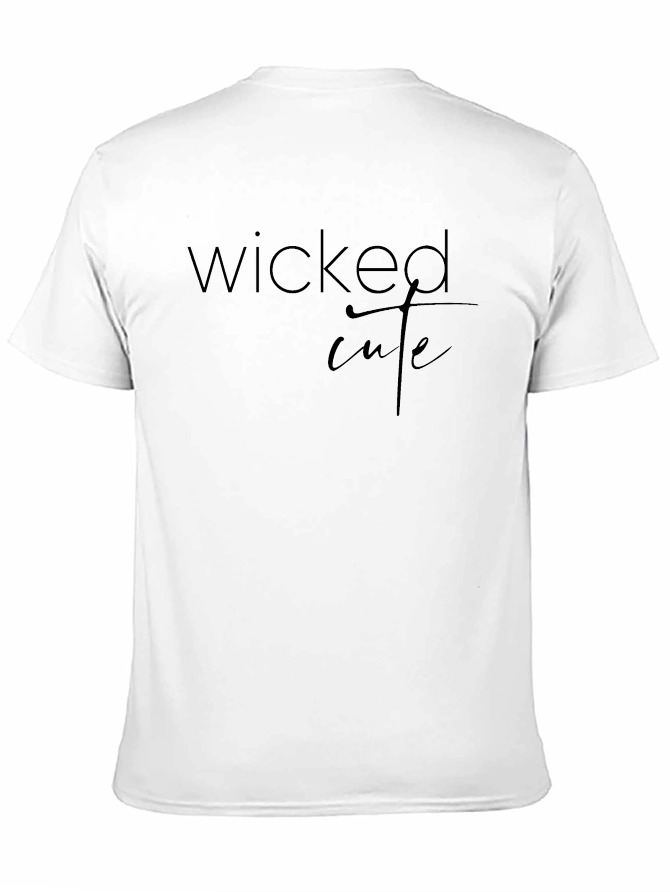 Wicked Cute Black Graphic Tee