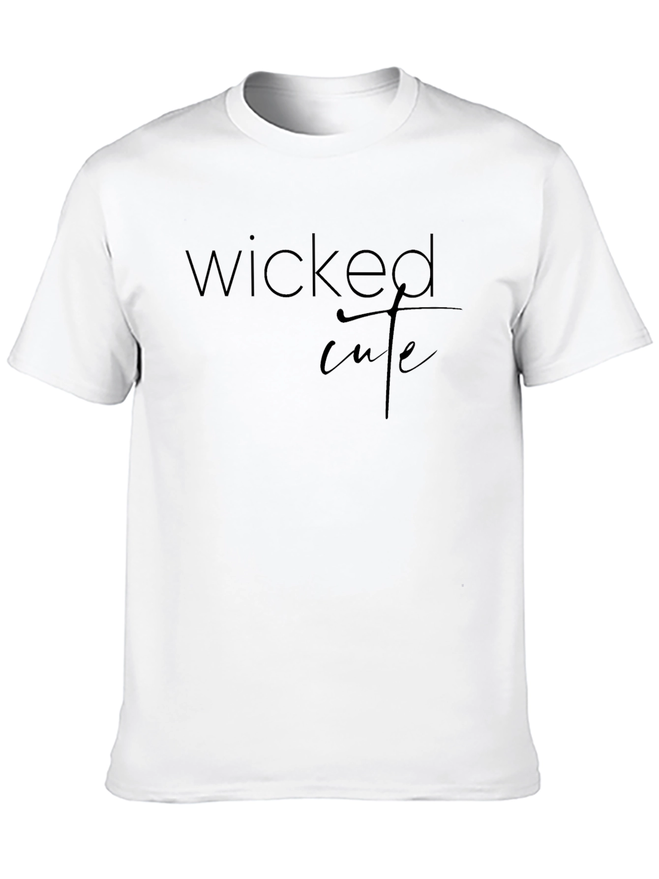 Wicked Cute Black Graphic Tee