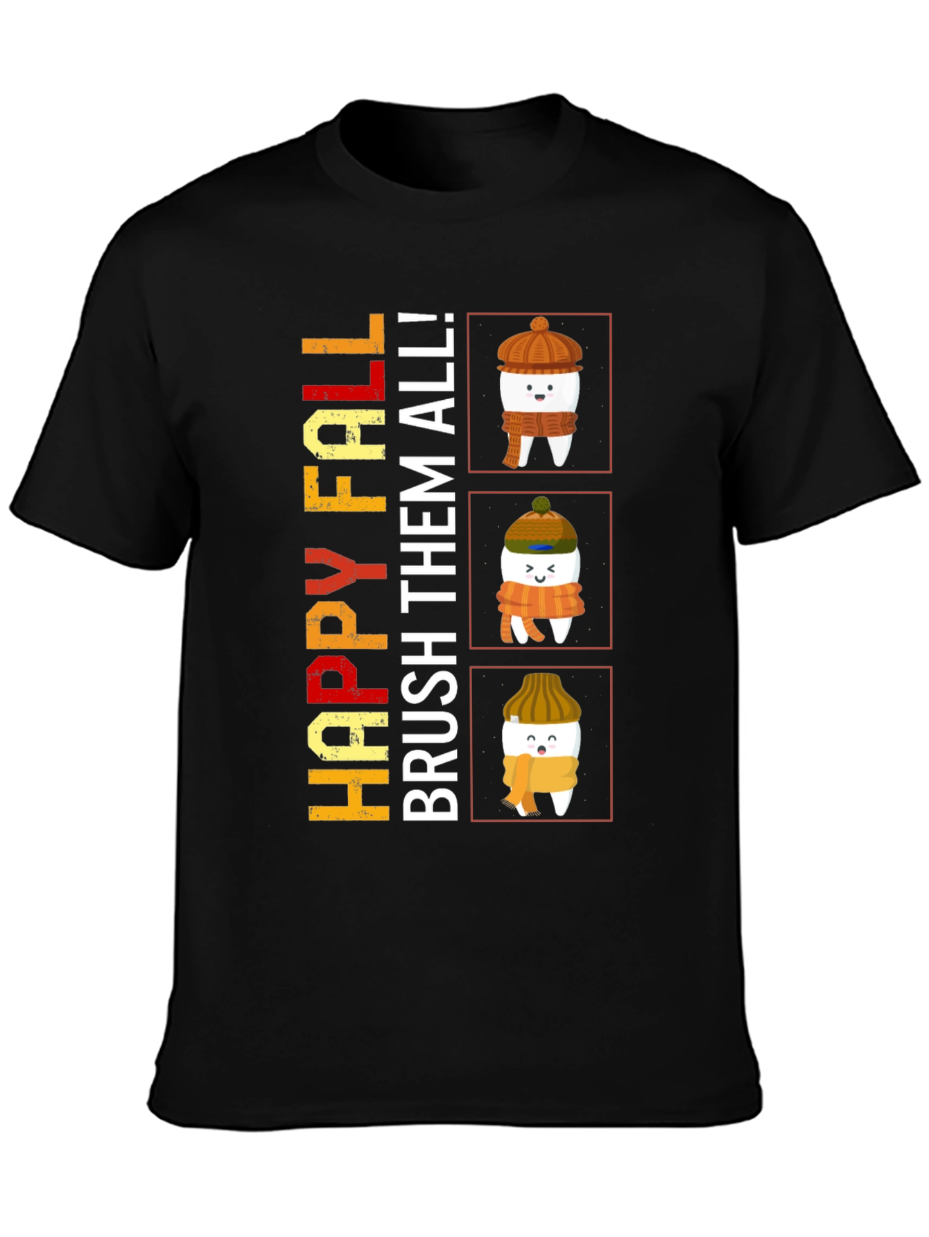 Happy Fall Brush Them All T-Shirt