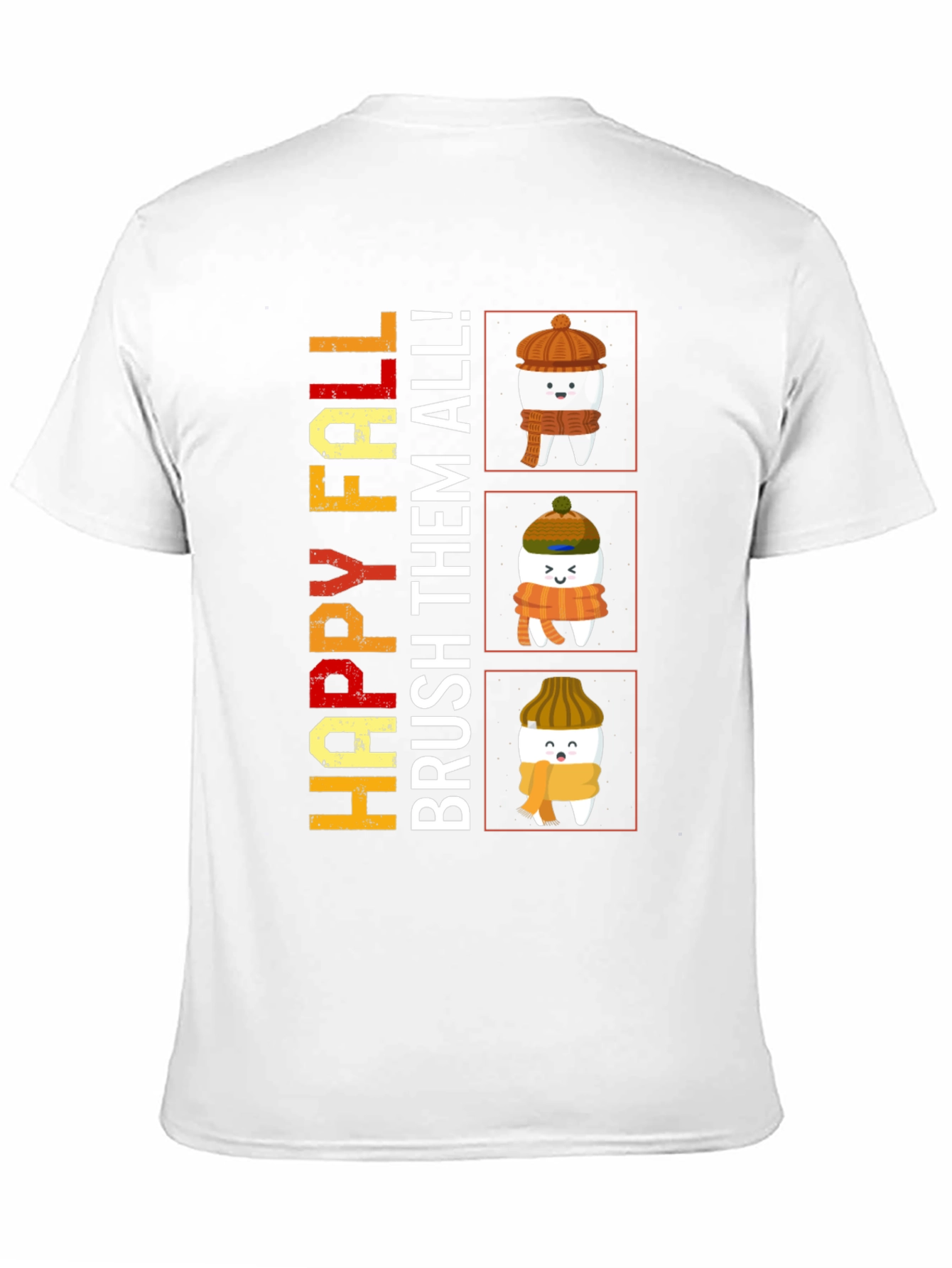 Happy Fall Brush Them All T-Shirt