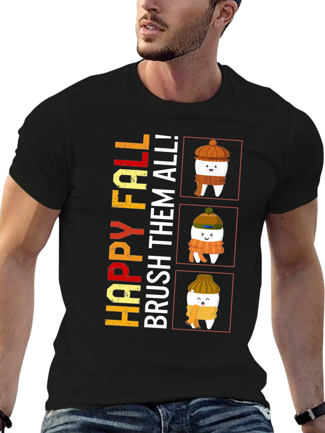 Happy Fall Brush Them All T-Shirt