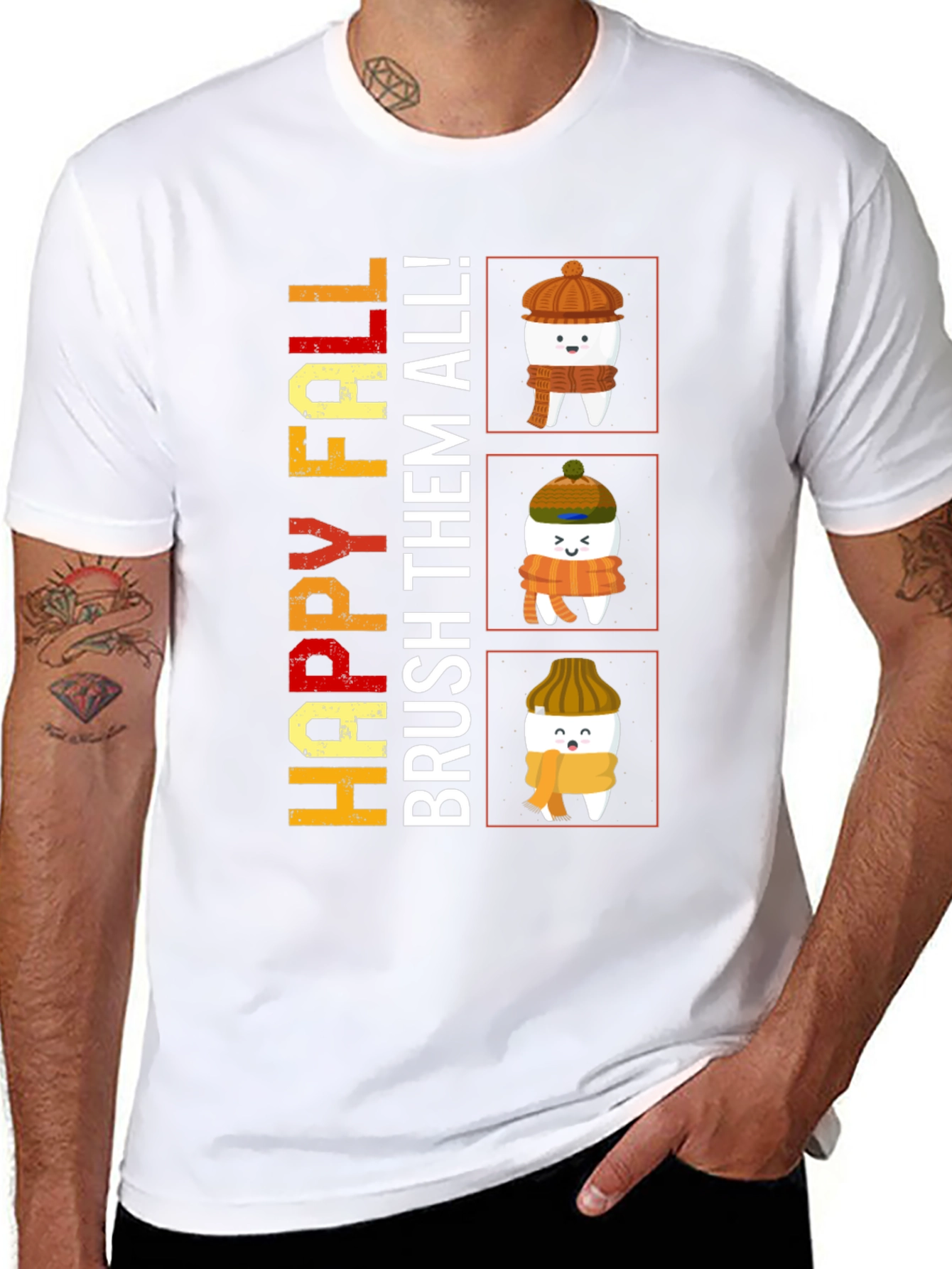Happy Fall Brush Them All T-Shirt