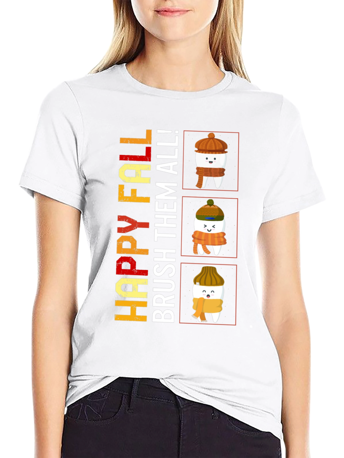 Happy Fall Brush Them All T-Shirt