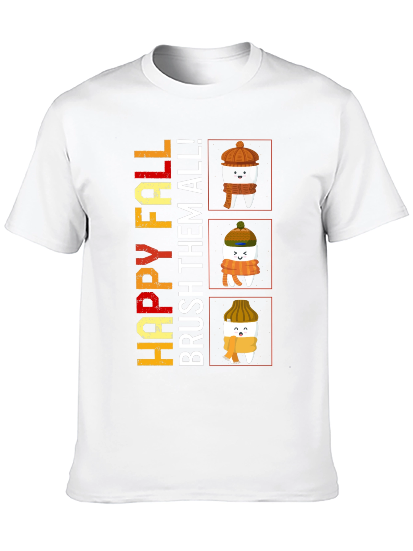 Happy Fall Brush Them All T-Shirt