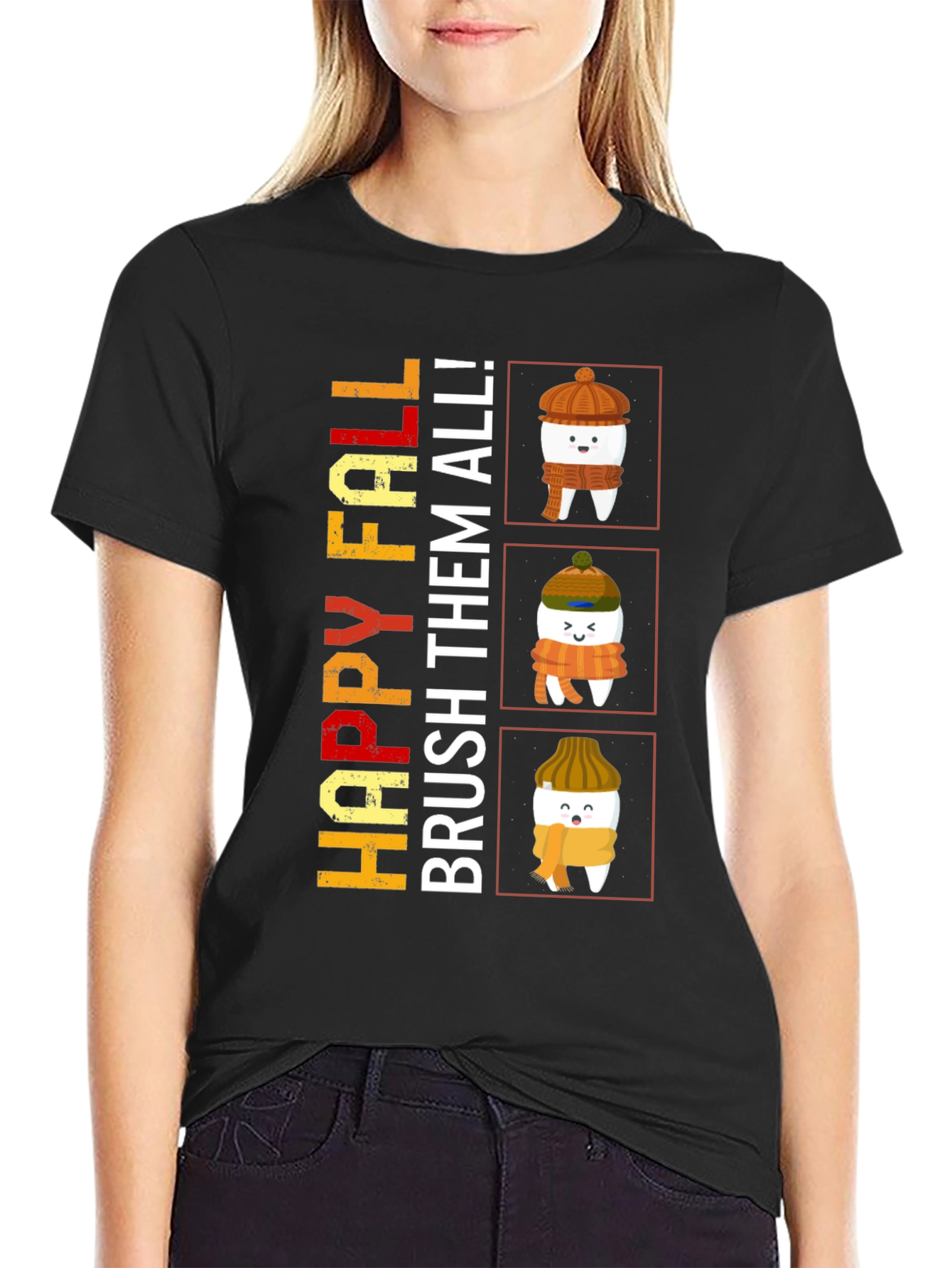 Happy Fall Brush Them All T-Shirt