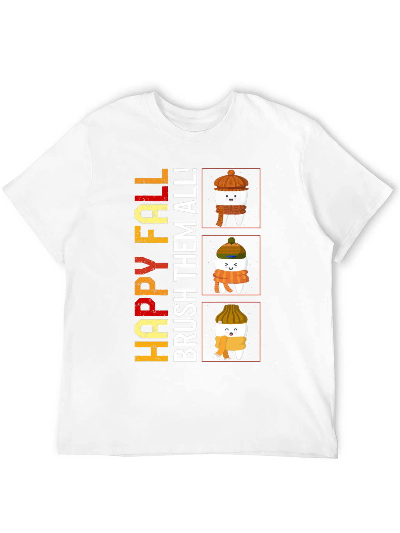 Happy Fall Brush Them All T-Shirt