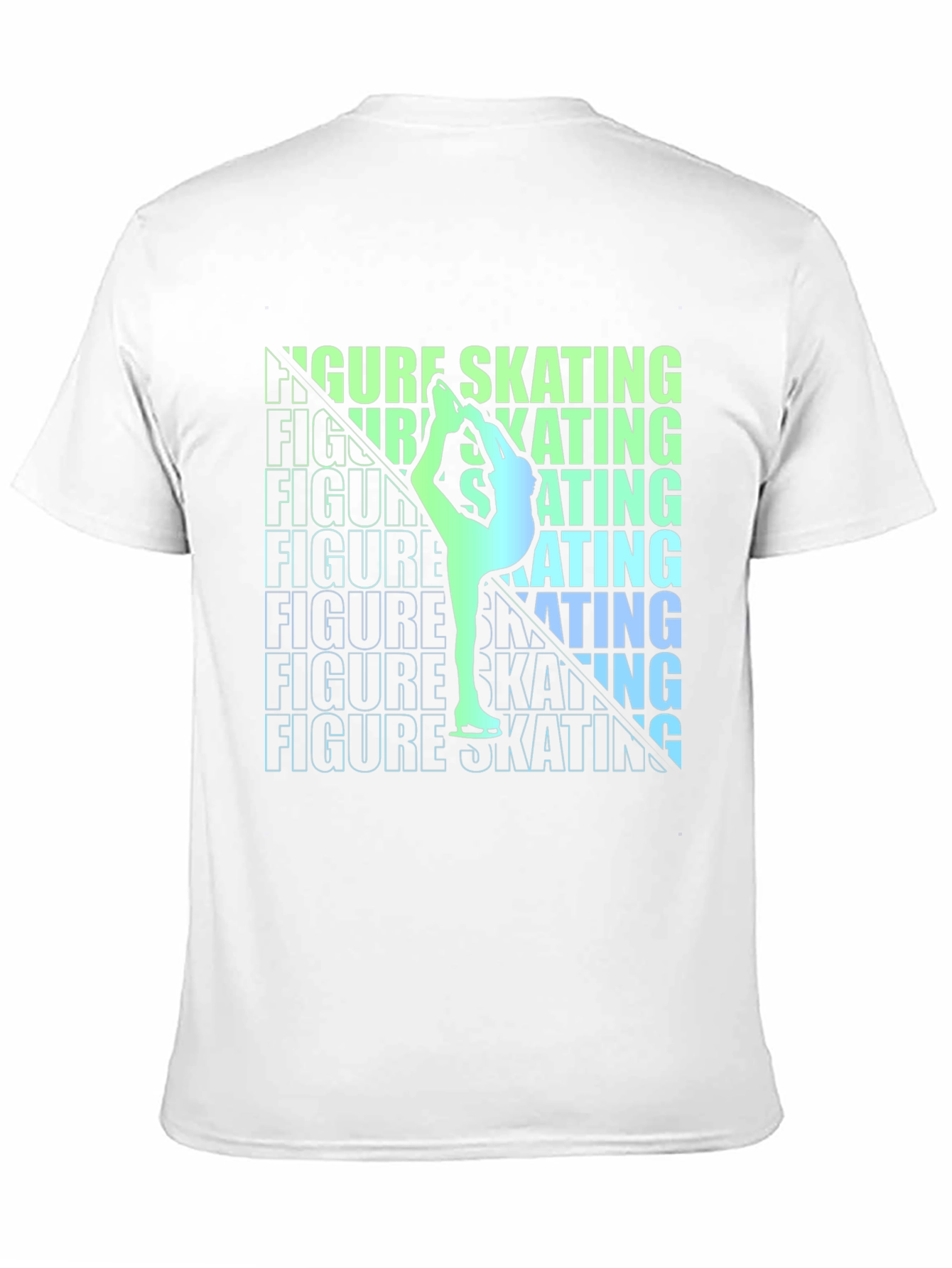Figure Skating Graphic Tee - Stylish Athlete T-Shirt