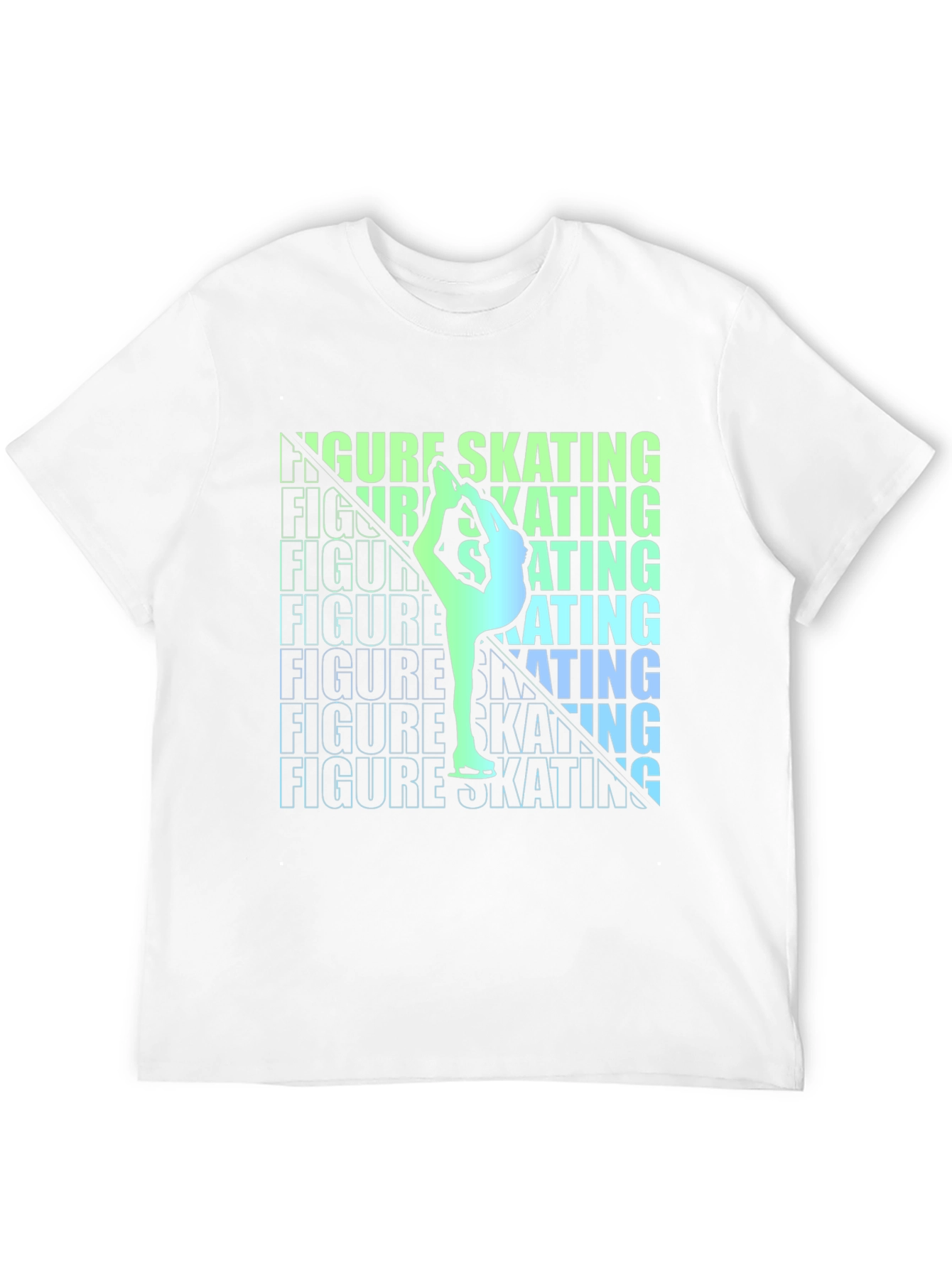 Figure Skating Graphic Tee - Stylish Athlete T-Shirt