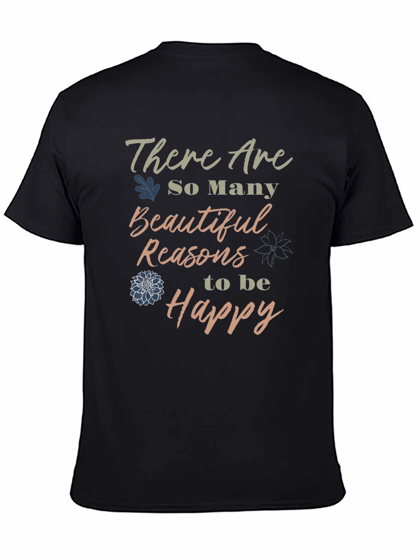 Be Happy T-Shirt - Stylish Graphic Tee