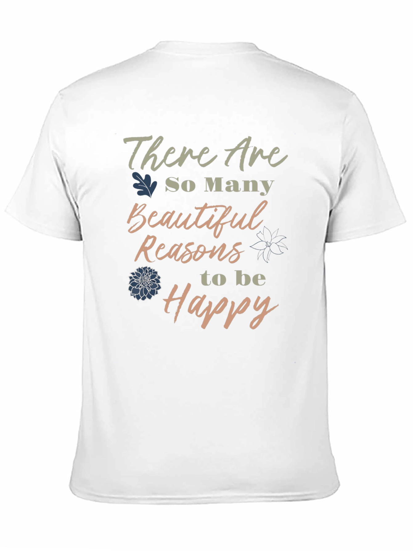 Be Happy T-Shirt - Stylish Graphic Tee