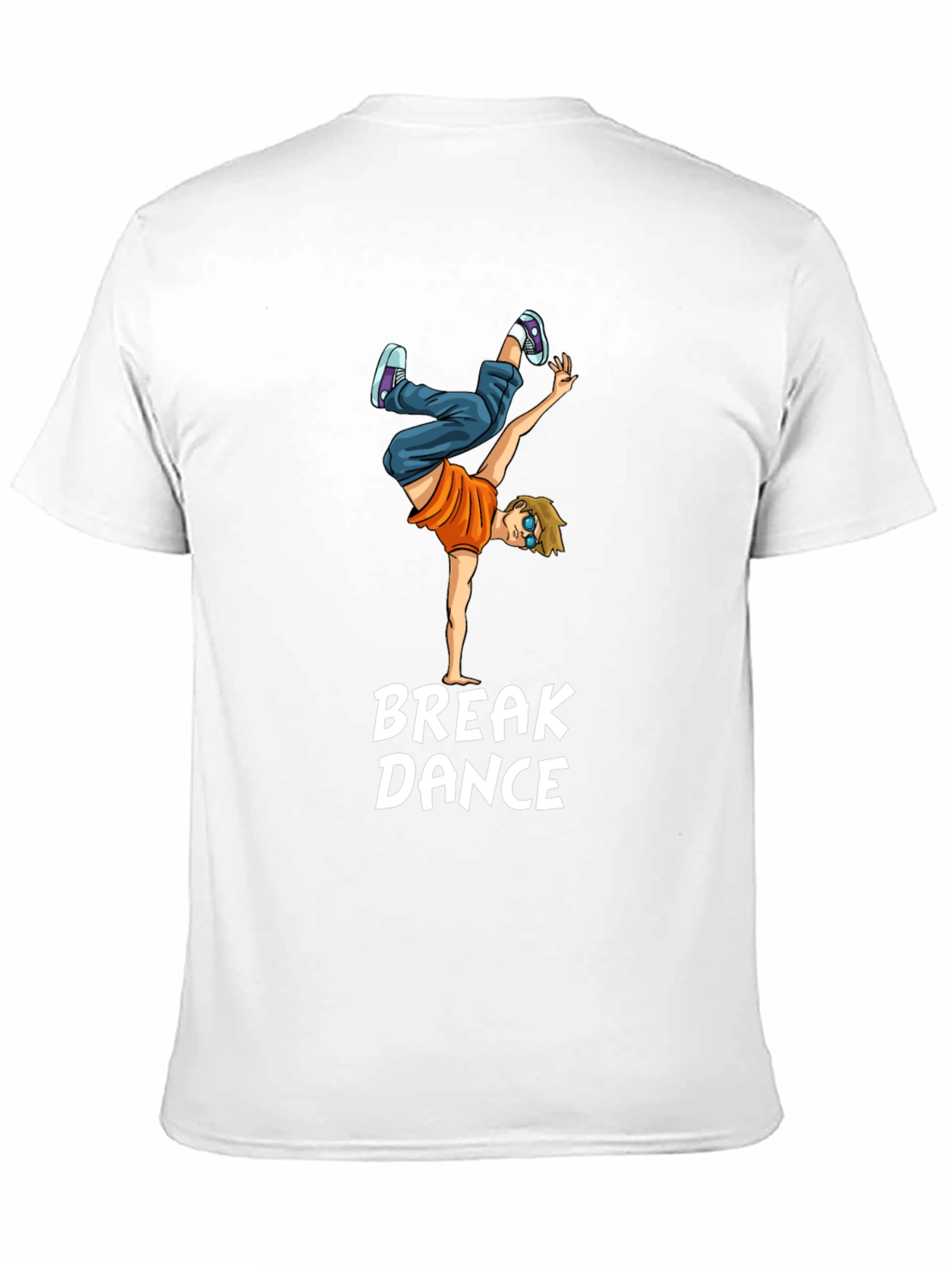 Breakdance Graphic Tee - Cool B-Boy T-Shirt