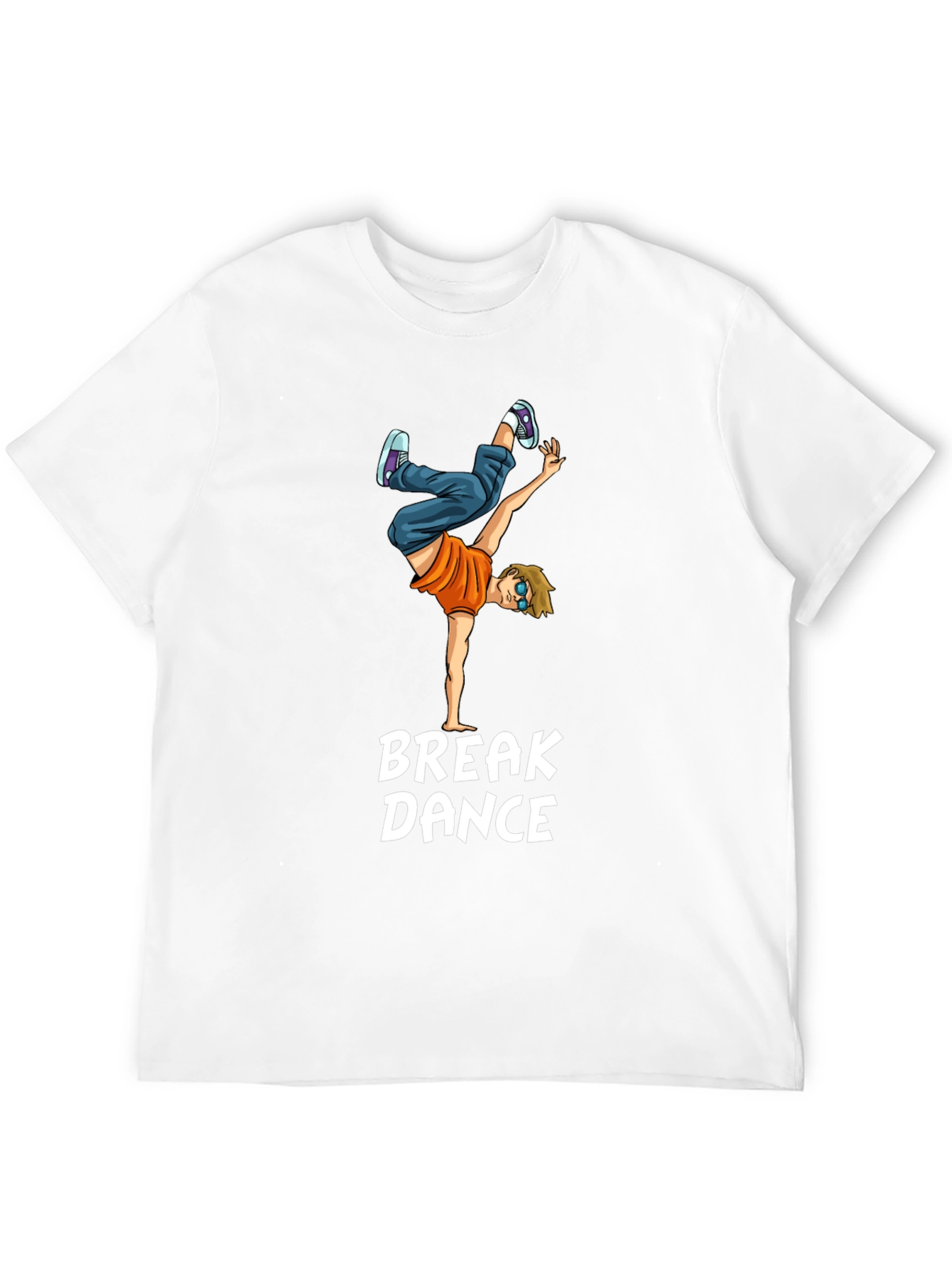 Breakdance Graphic Tee - Cool B-Boy T-Shirt