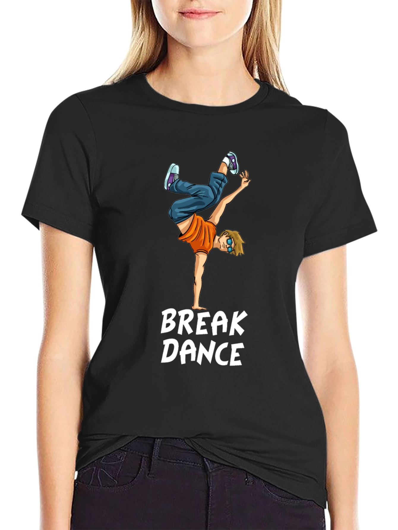 Breakdance Graphic Tee - Cool B-Boy T-Shirt