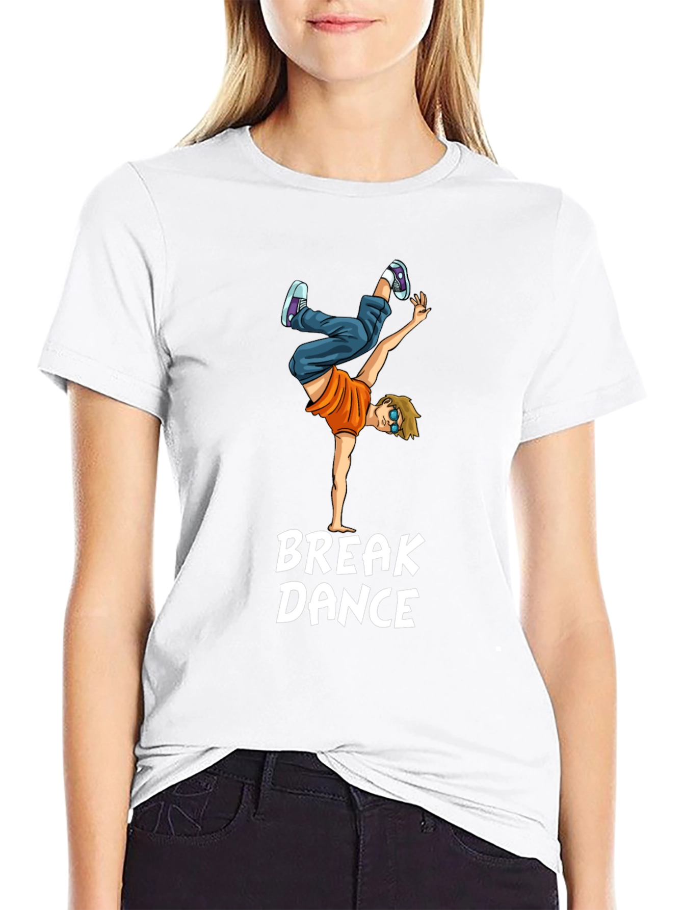 Breakdance Graphic Tee - Cool B-Boy T-Shirt