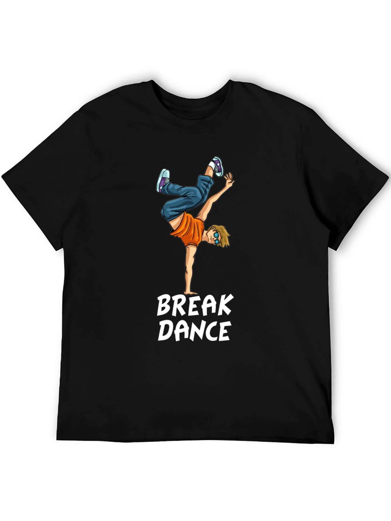 Breakdance Graphic Tee - Cool B-Boy T-Shirt