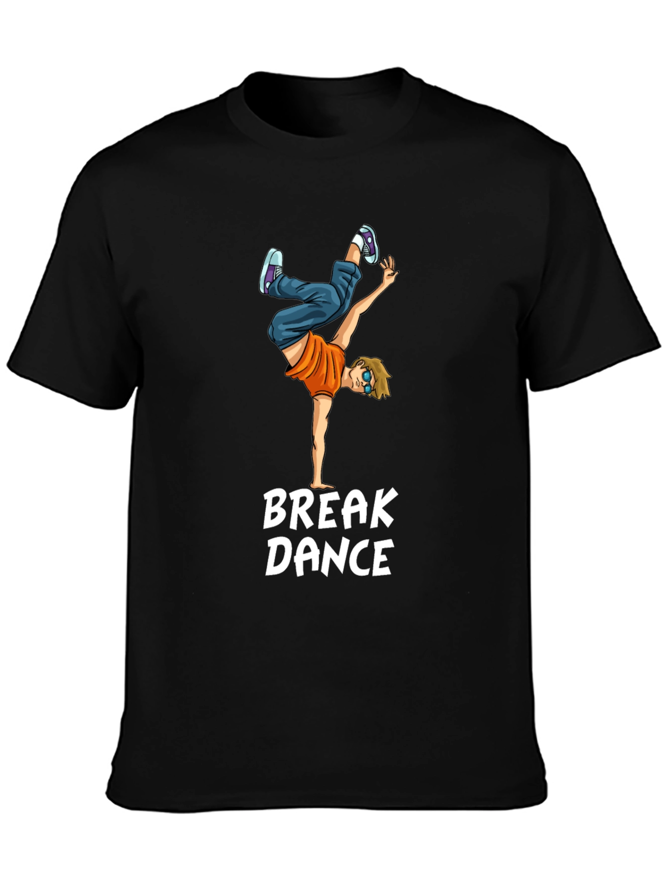 Breakdance Graphic Tee - Cool B-Boy T-Shirt