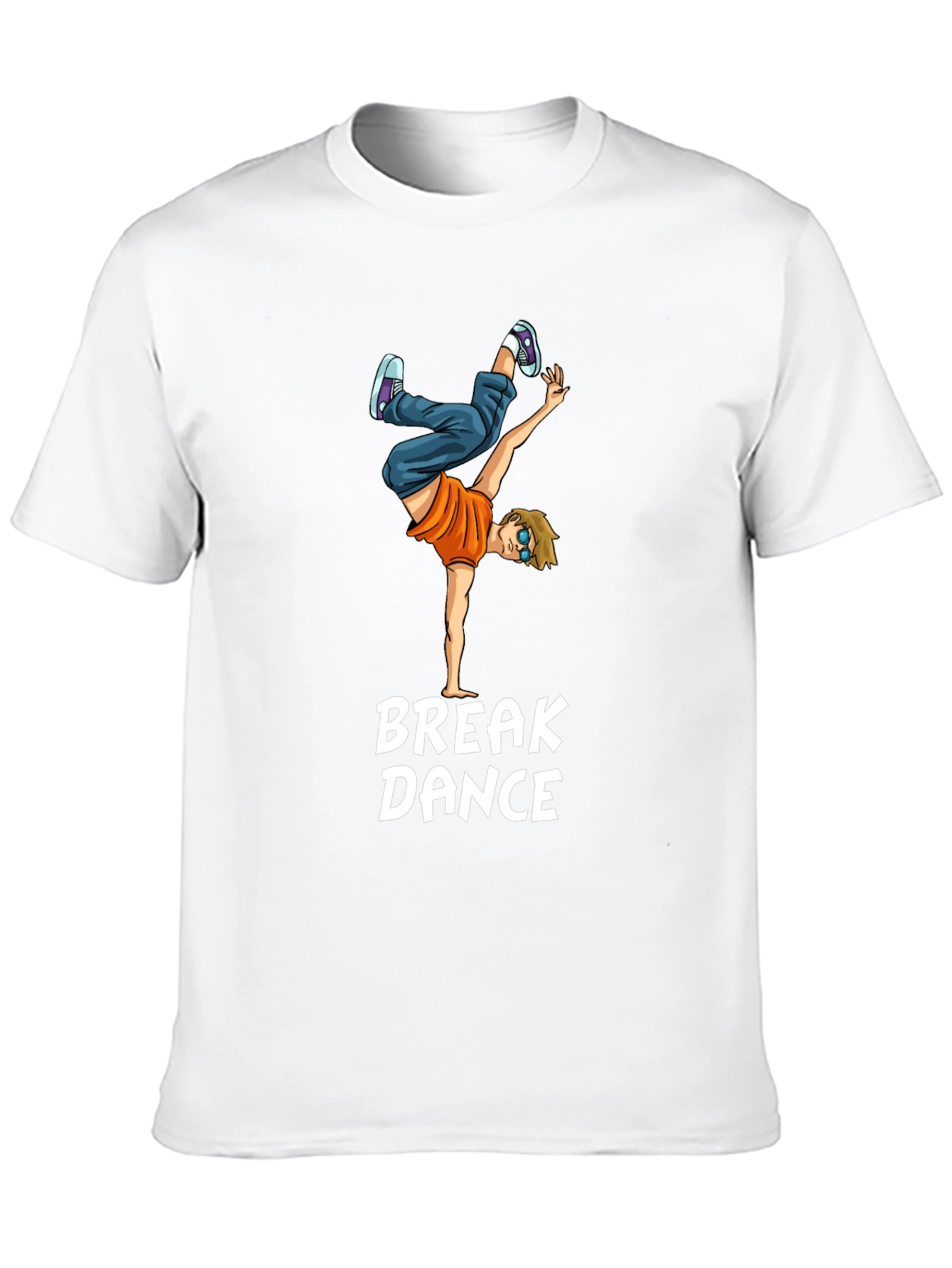 Breakdance Graphic Tee - Cool B-Boy T-Shirt
