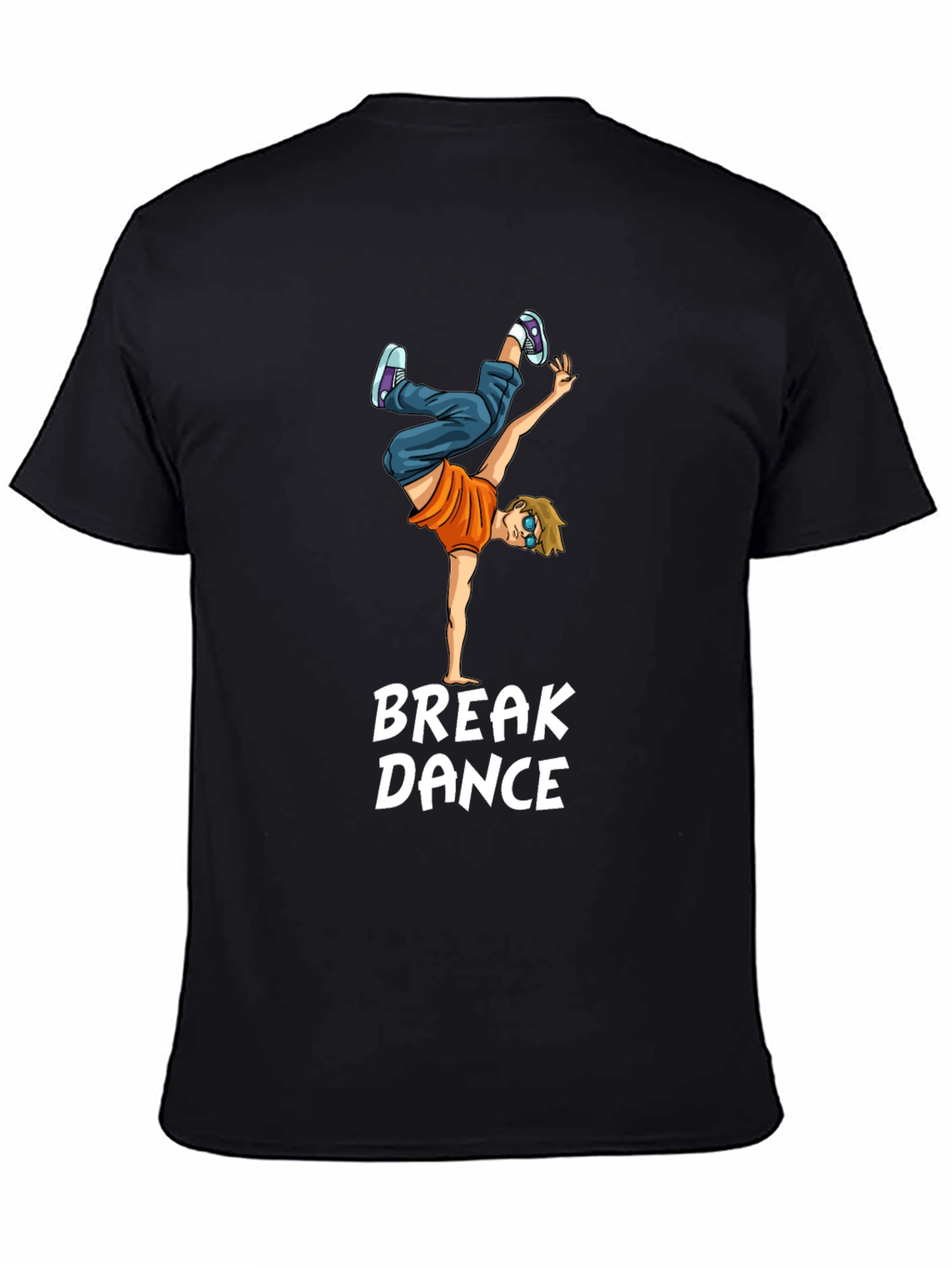 Breakdance Graphic Tee - Cool B-Boy T-Shirt