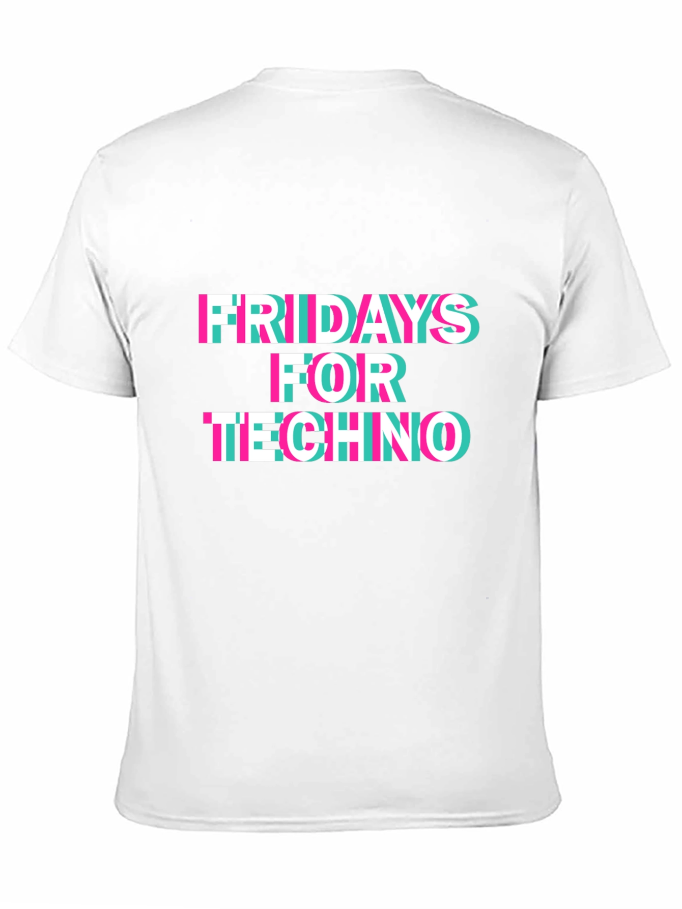 Fridays for Techno Black T-Shirt