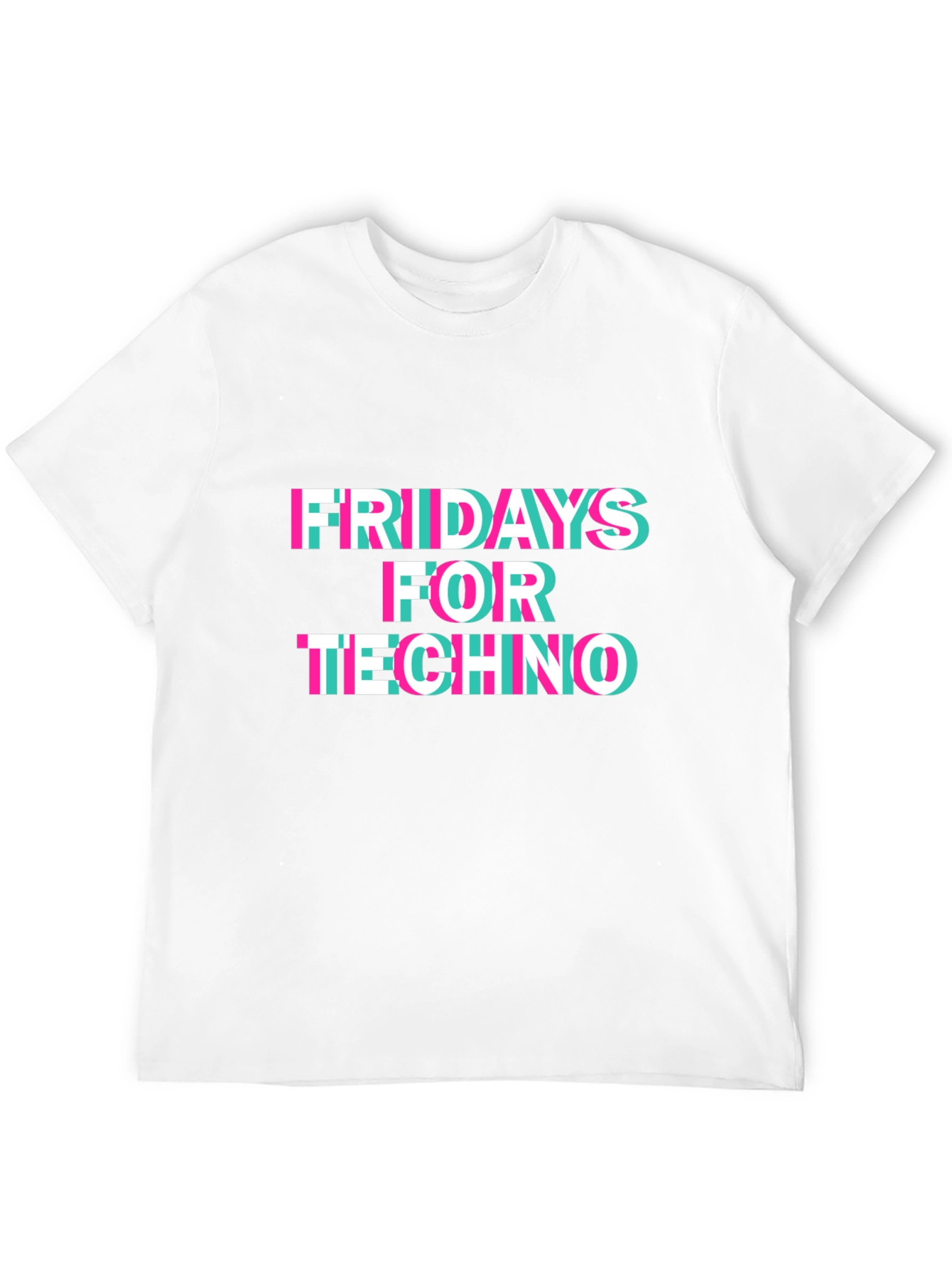Fridays for Techno Black T-Shirt