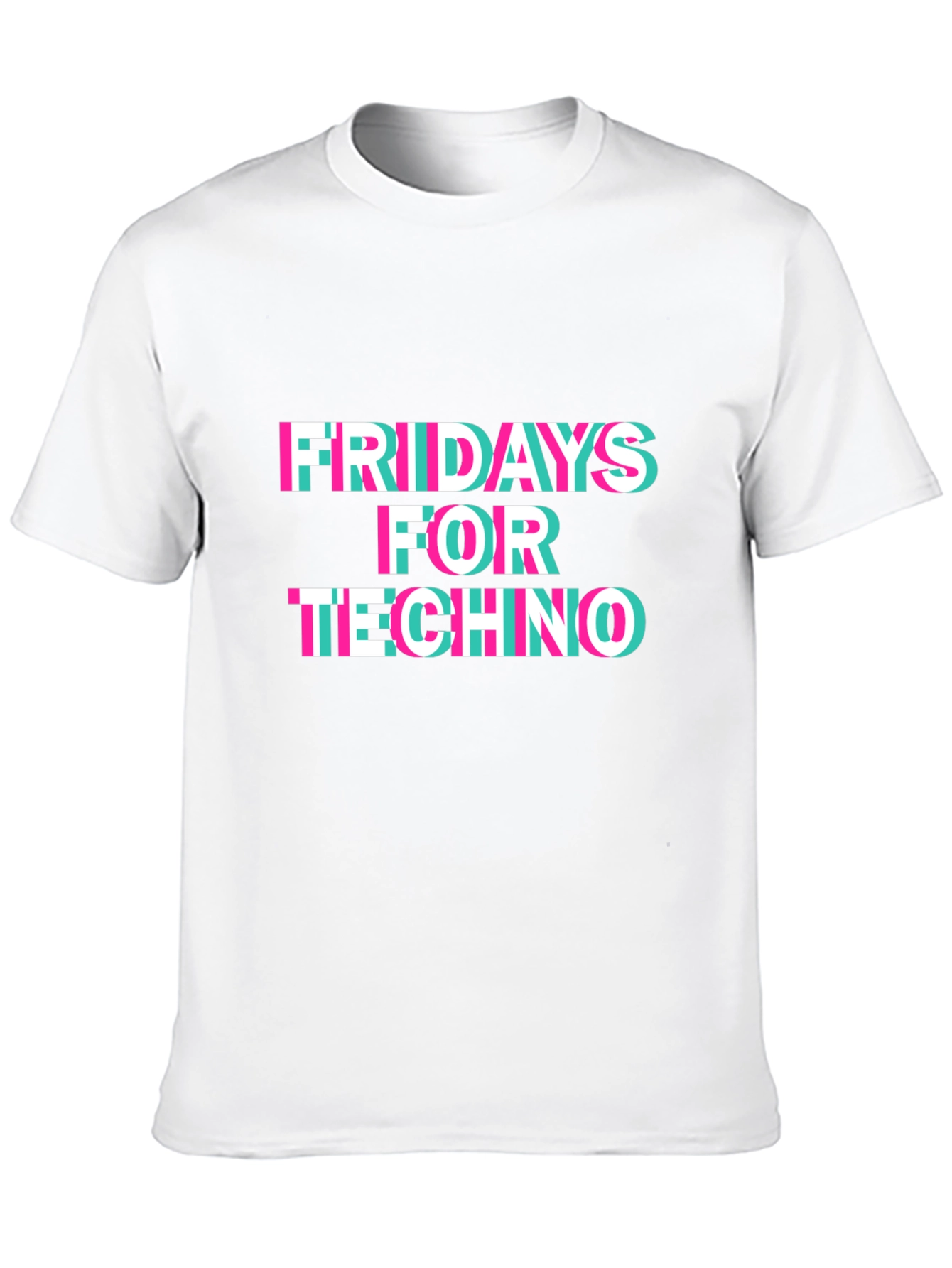 Fridays for Techno Black T-Shirt