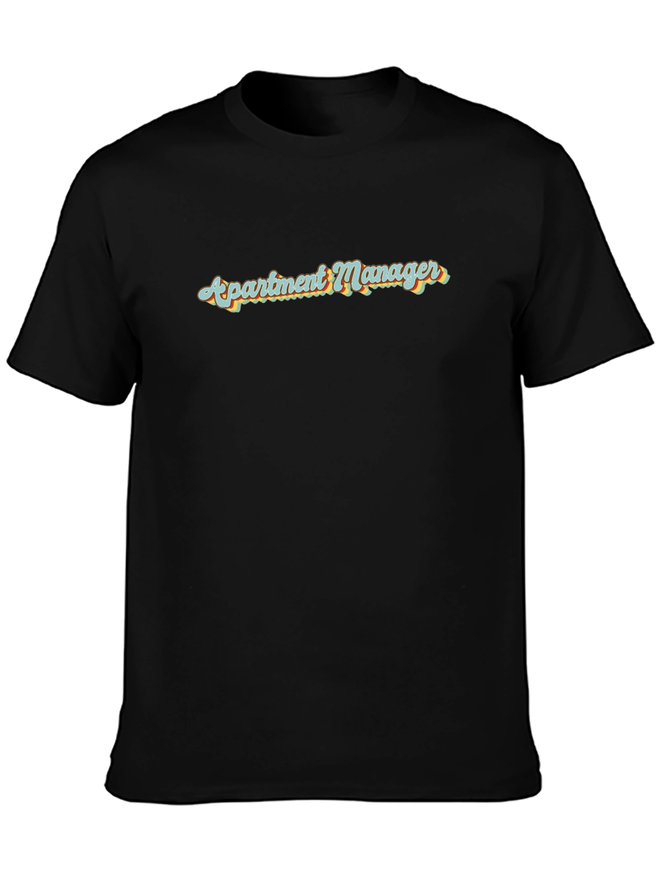 Apartment Manager Graphic Tee - Black