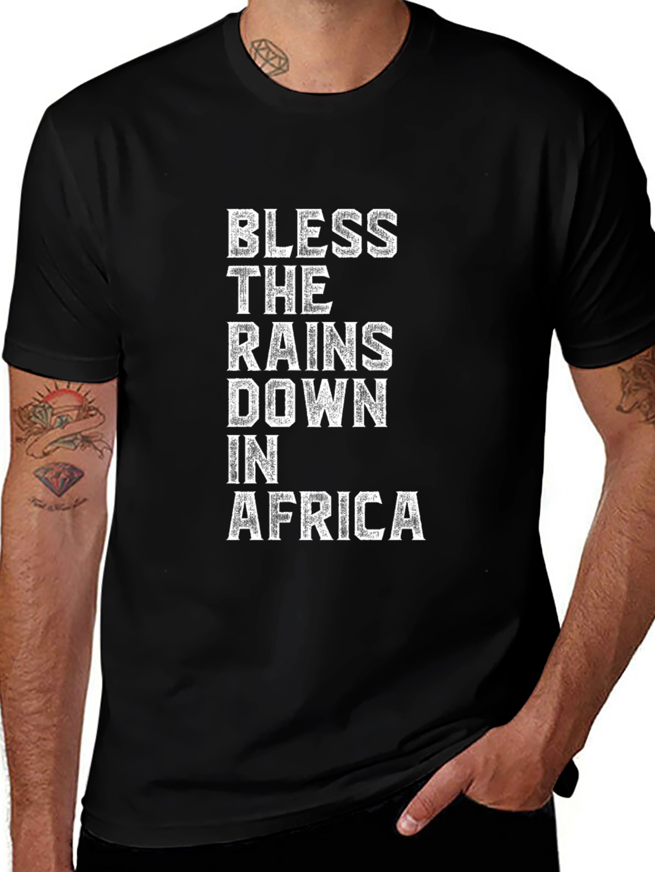 Bless the Rains in Africa Graphic Tee