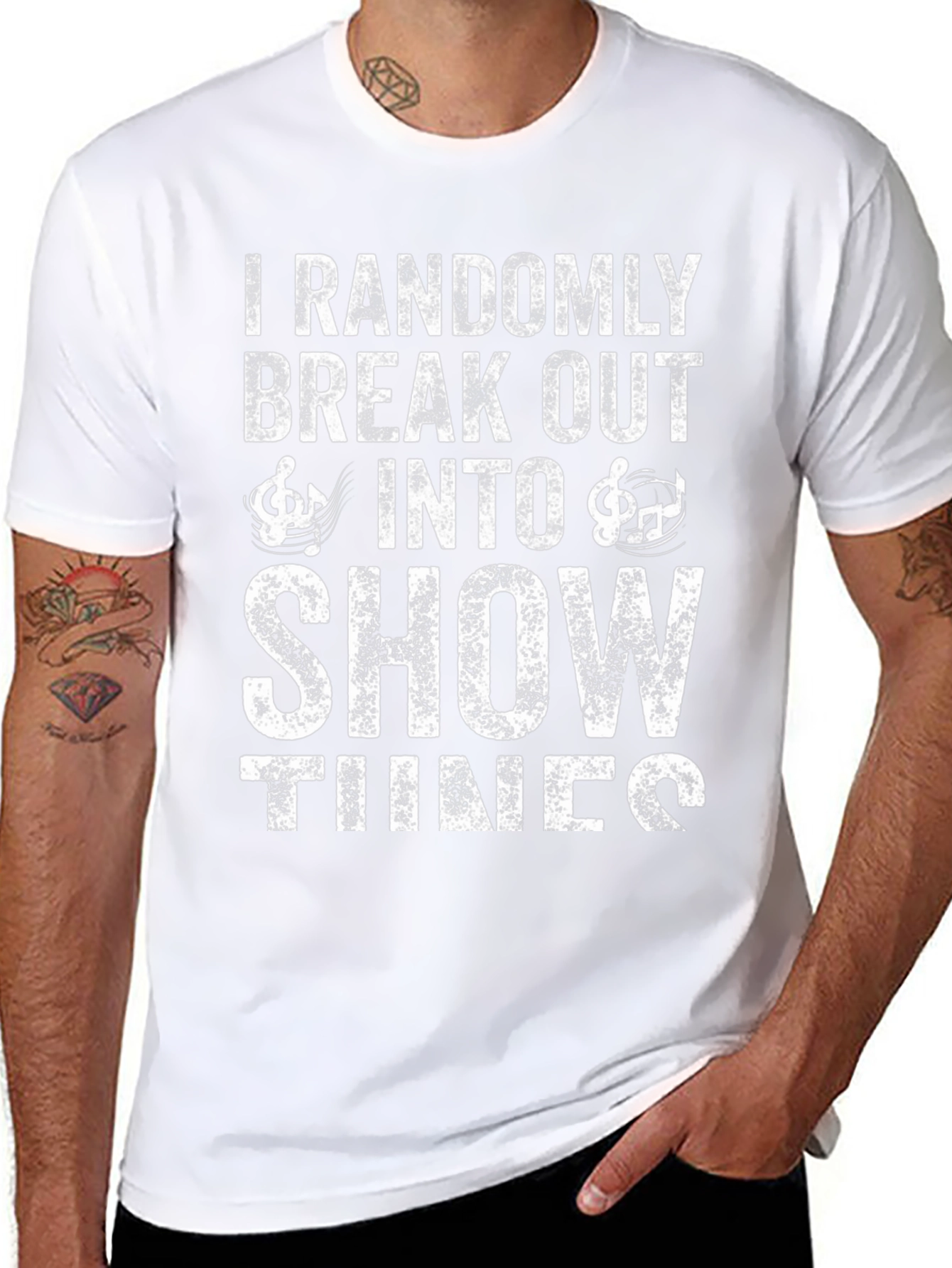 Show Tunes T-Shirt: Randomly Break Out Funny Tee