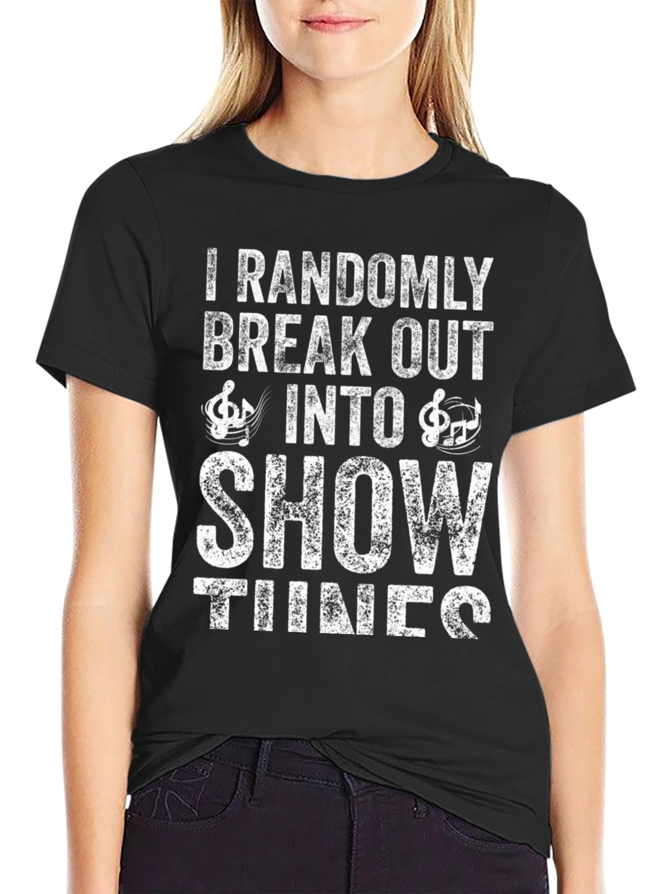 Show Tunes T-Shirt: Randomly Break Out Funny Tee