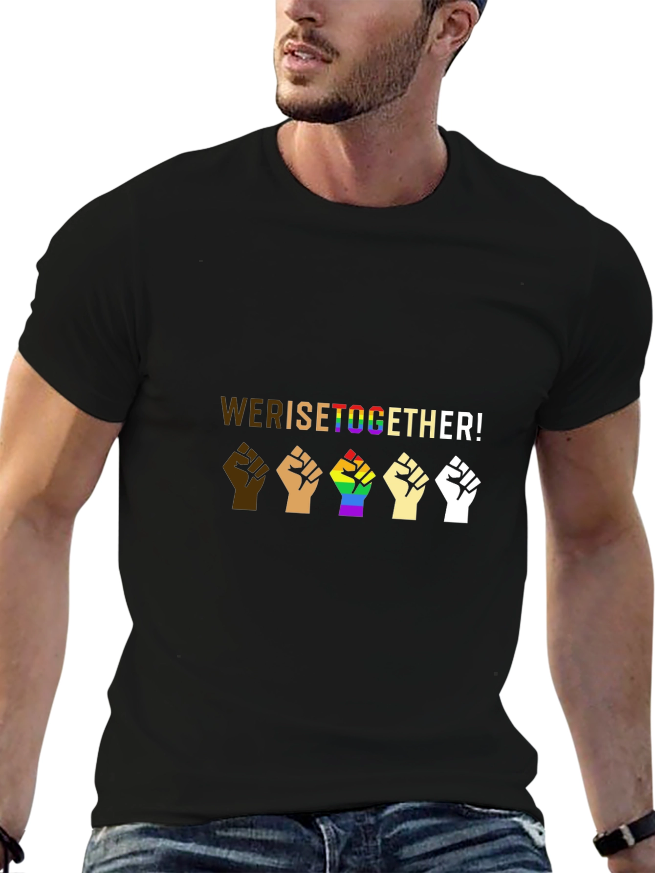 Equality T-Shirt - We Rise Together!