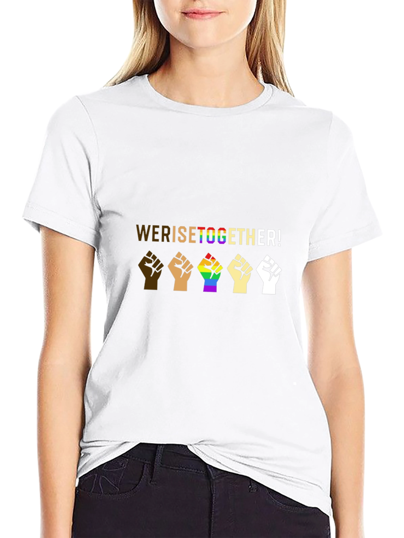Equality T-Shirt - We Rise Together!