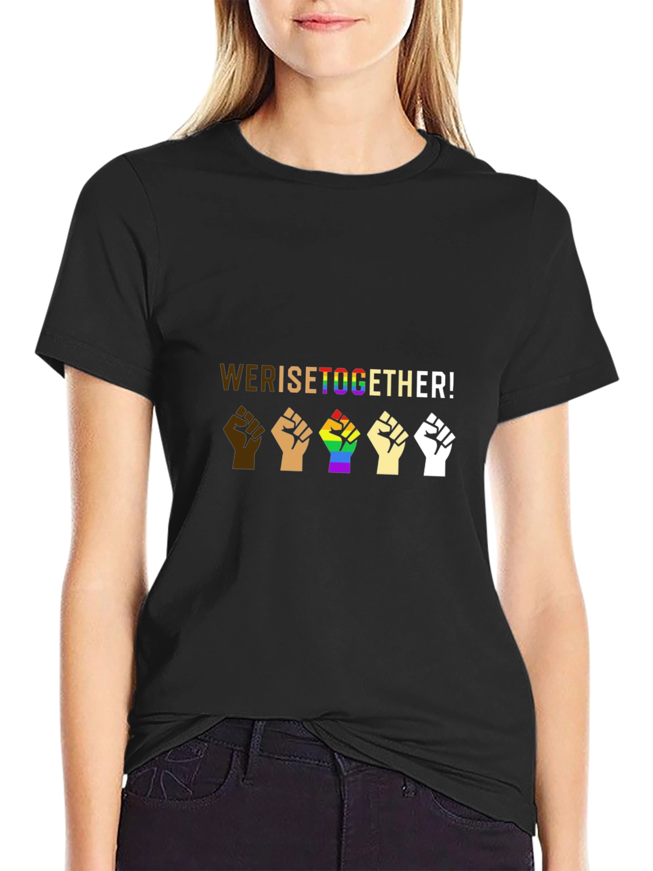 Equality T-Shirt - We Rise Together!