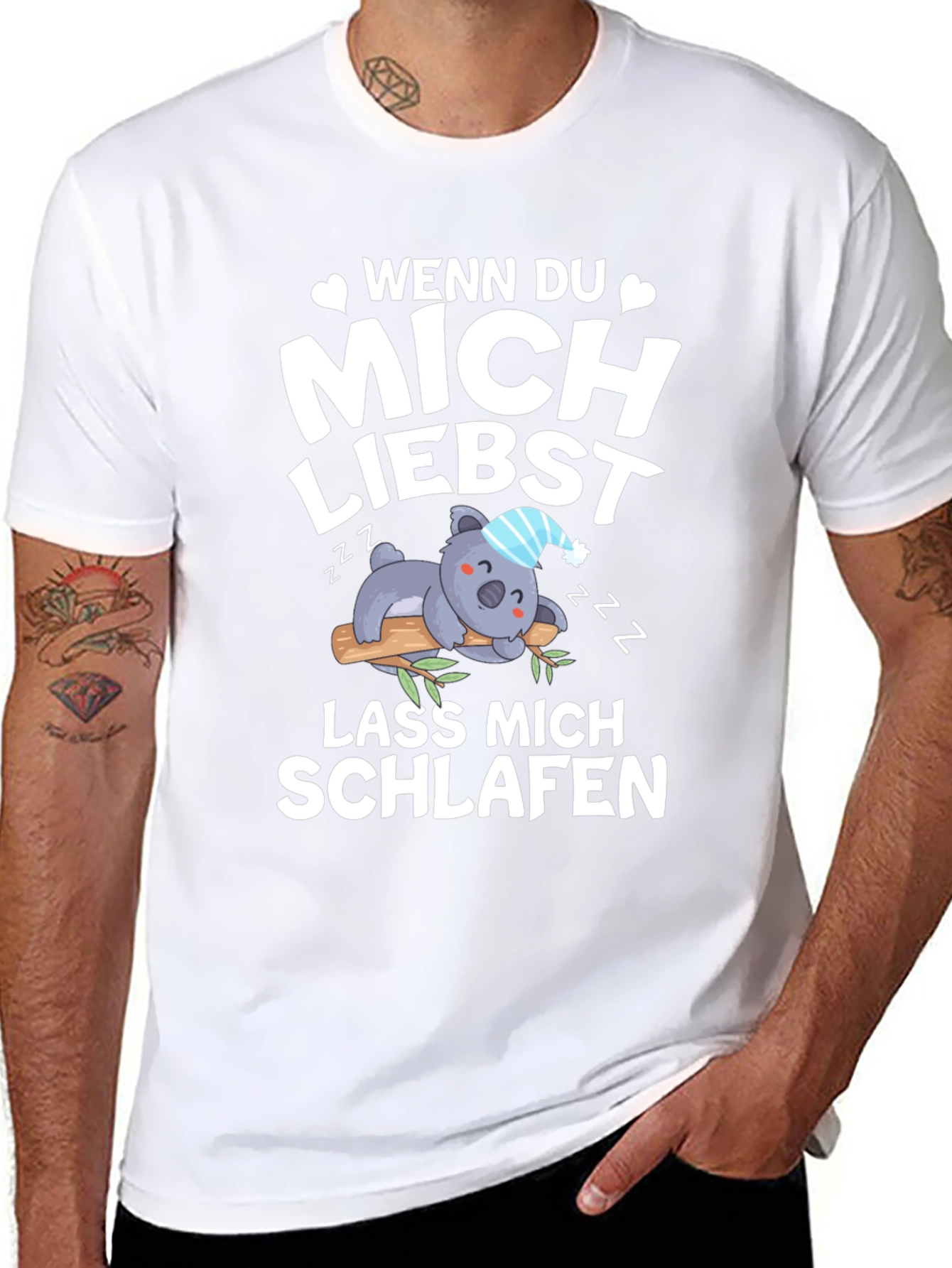 Wenn Du Mich Liebst Schlaf T-Shirt