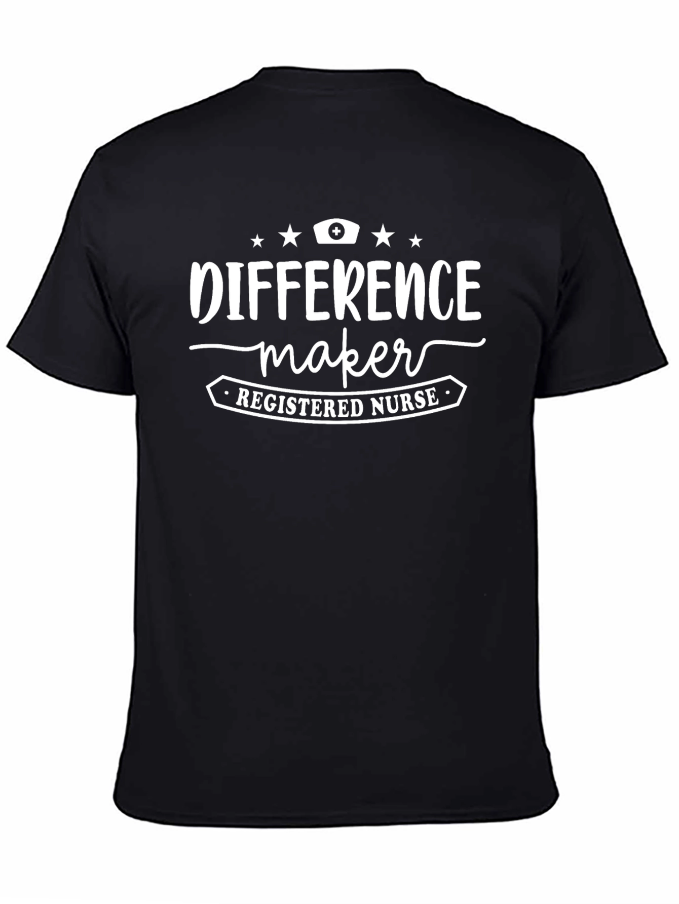 Difference Maker Registered Nurse Graphic T-Shirt
